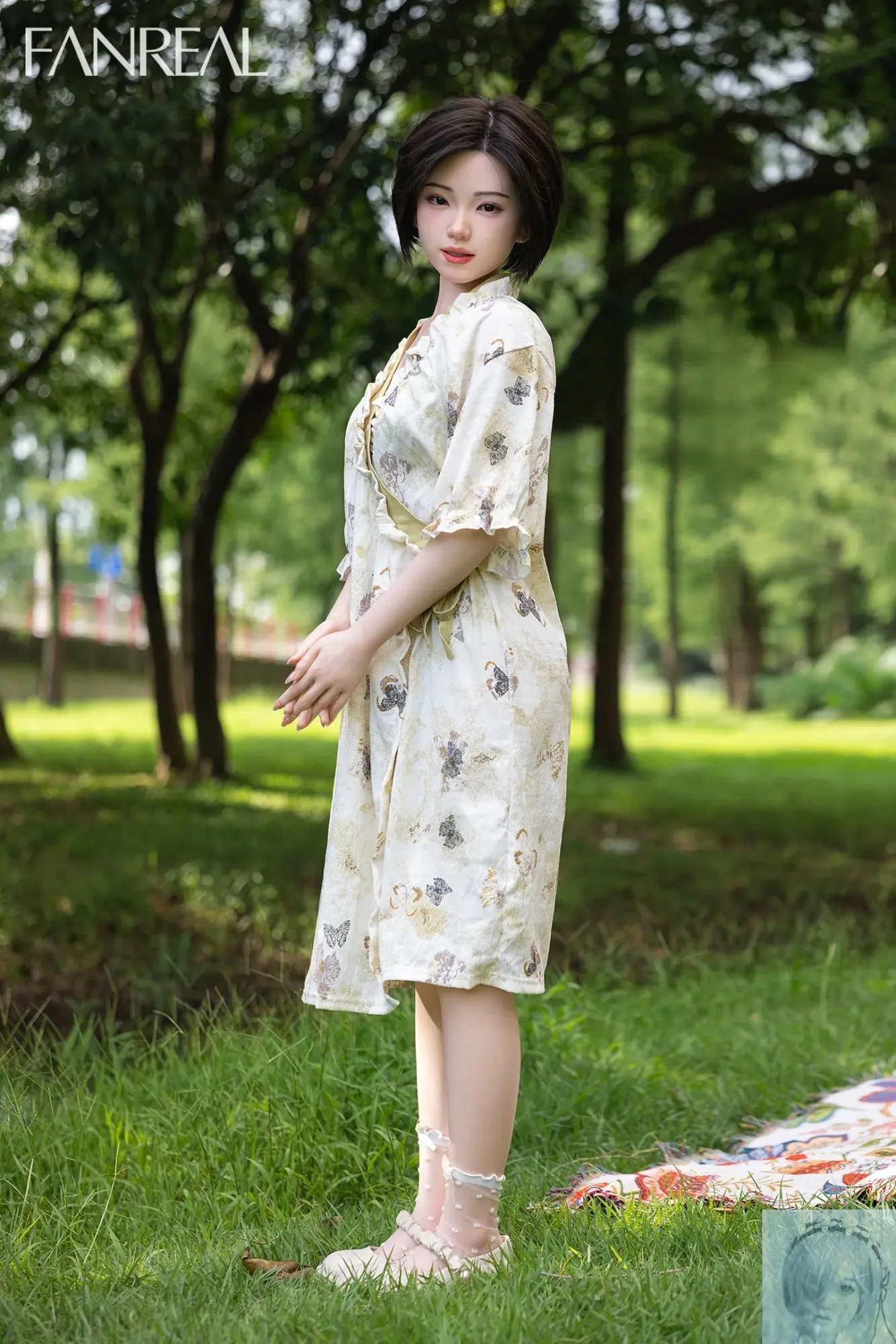Fanreal 153cm B Cup Silicone Sex Doll Molly ROS view 3