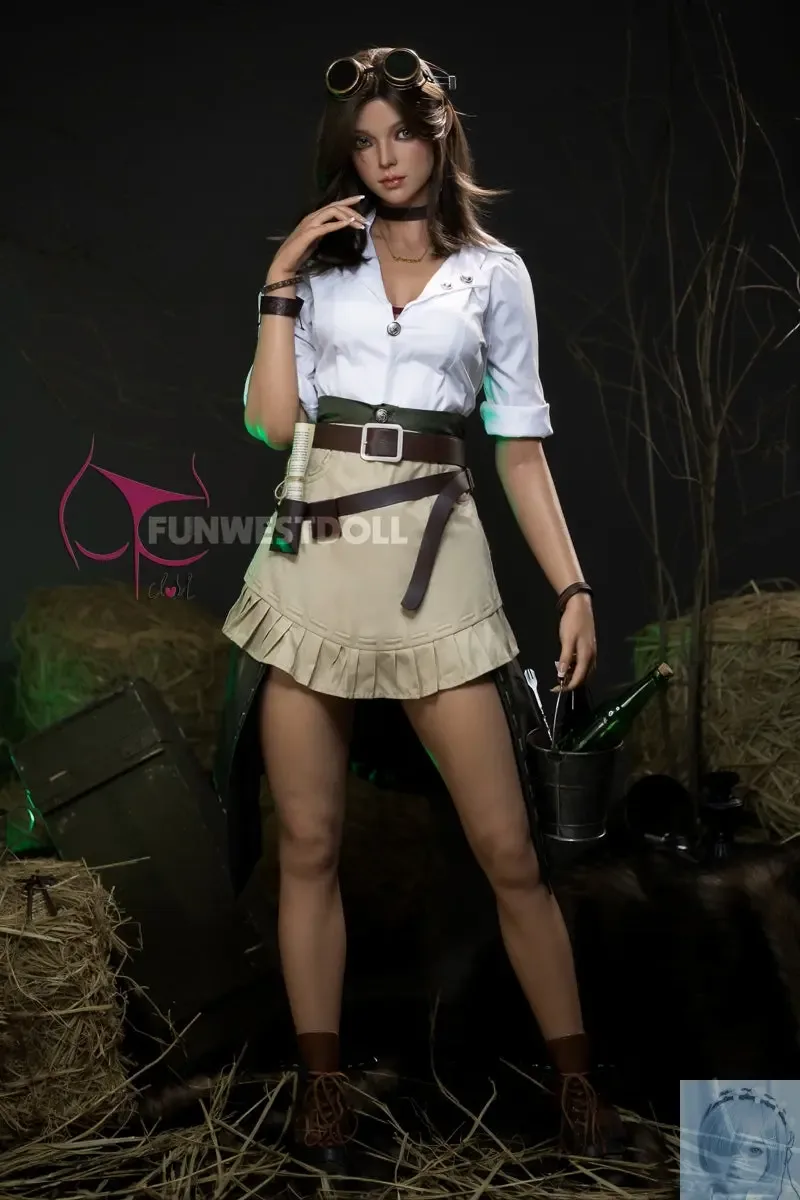 Funwest FS Series 168 D Cup Full Silicone Sex Doll Lexie with Real Skin Texture