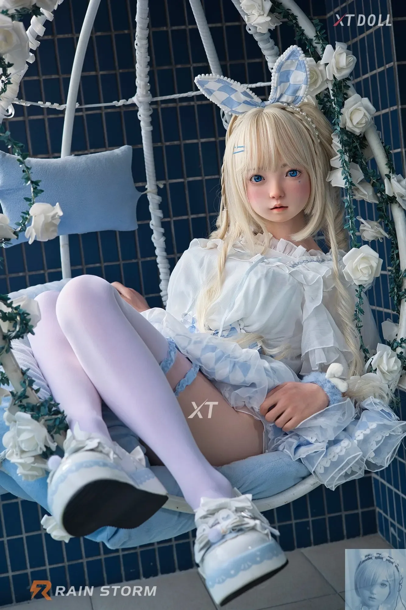 XT Doll 157cm 5ft1 D Cup Emi Silicone Sex Doll view 3