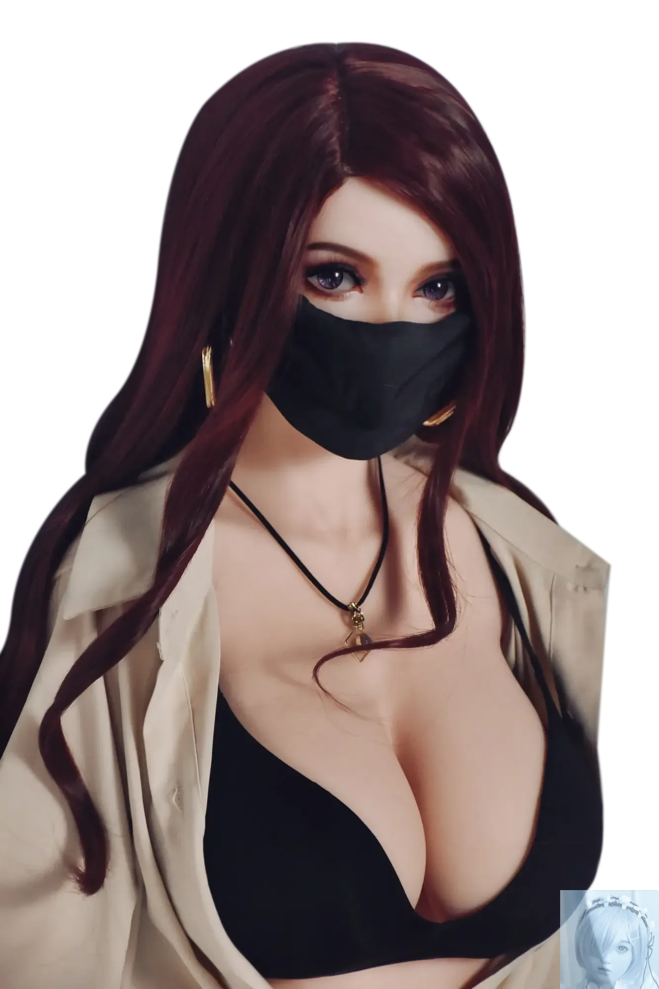 ElsaBabe 125cm 140cm 148cm 150cm 153cm Fantasy Style TPE or Platinum Silicone Sex Doll Kurokawa Mio view 5