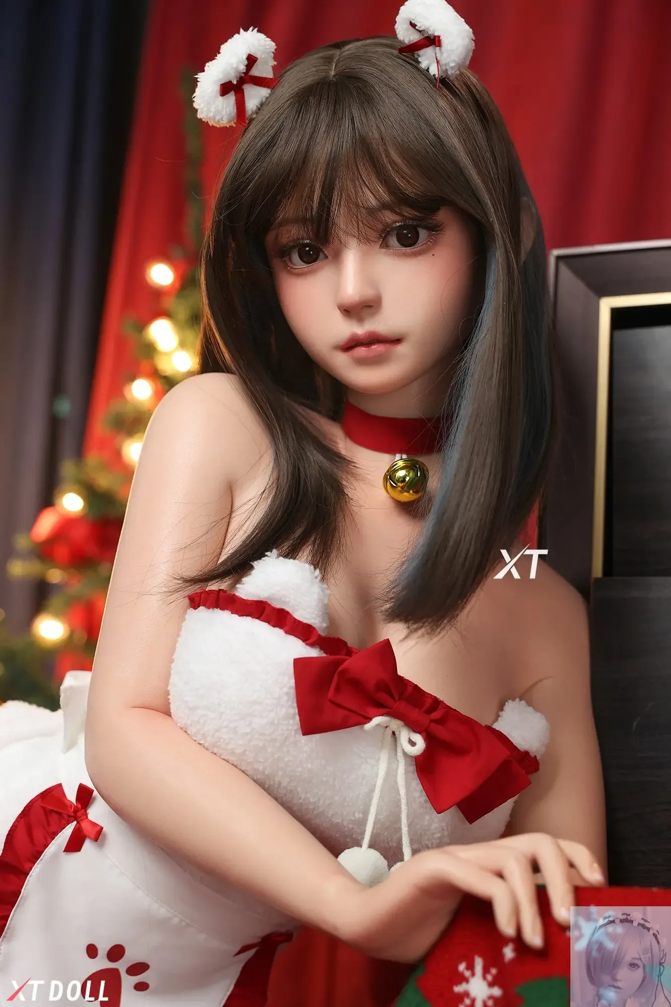 XT Doll 157cm 5ft1 D Cup Christmas Akira Silicone Sex Doll view 6