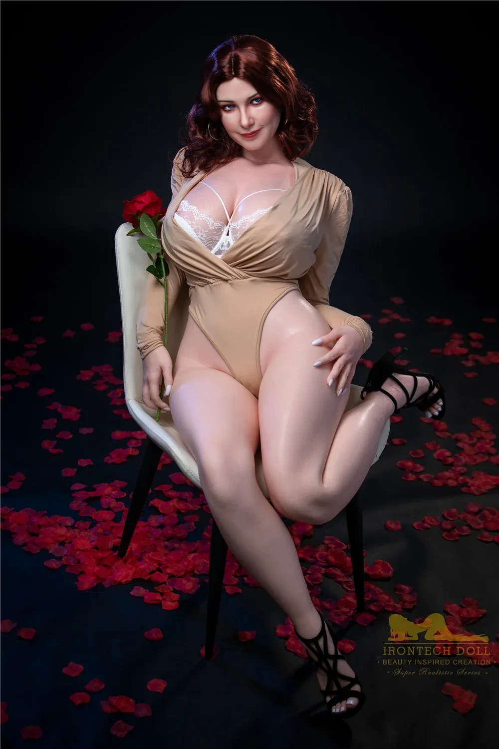 IronTech 160cm Silicone G Cup Sex Doll Carmel view 8