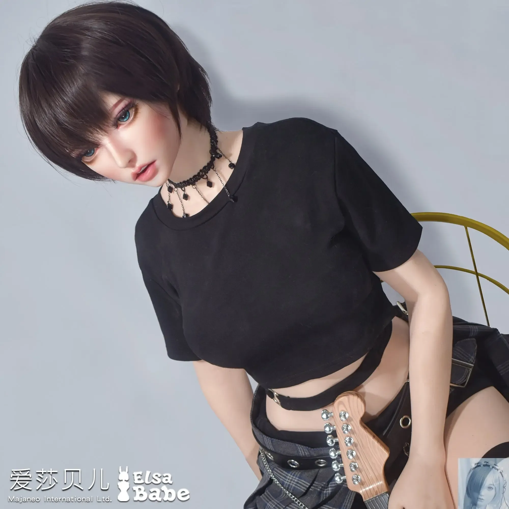 ElsaBabe 125cm 140cm 148cm 150cm 153cm Fantasy Style TPE or Platinum Silicone Sex Doll Natsuki Kaoru view 3