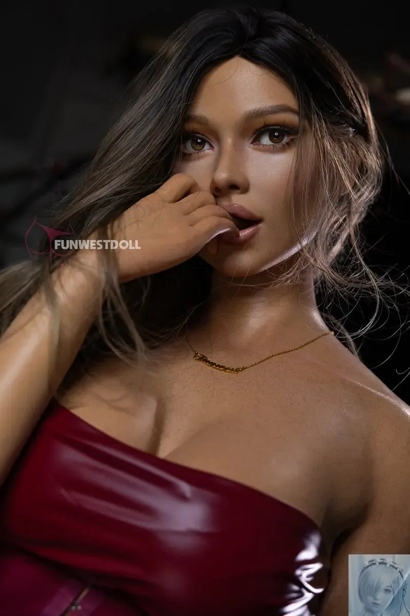Funwest FS Series 168 D Cup Full Silicone Sex Doll Rose with Real Skin Texture view 6