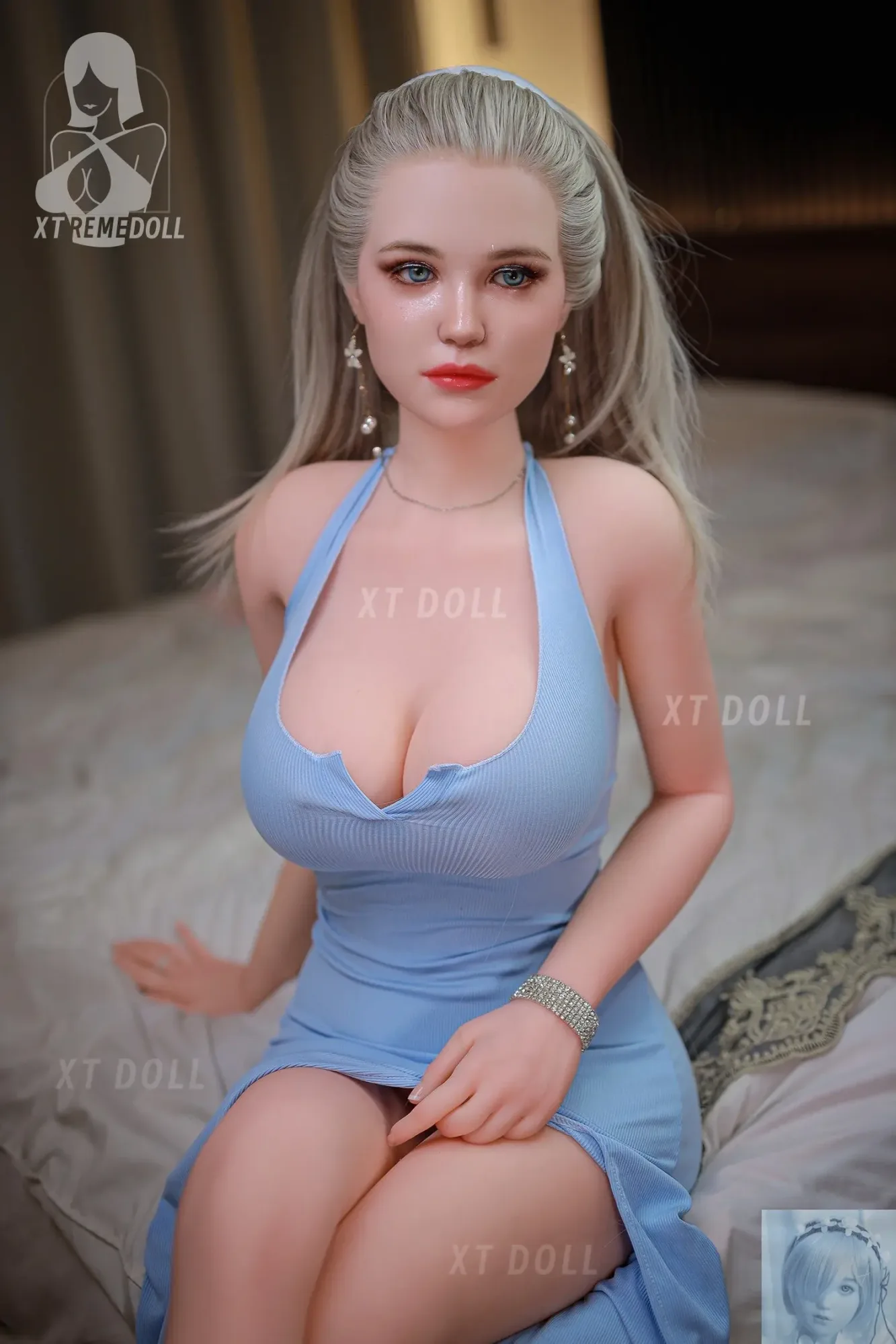 XT Doll 158cm 5ft2 F Cup Sally TPE+Silicone Sex Doll view 4