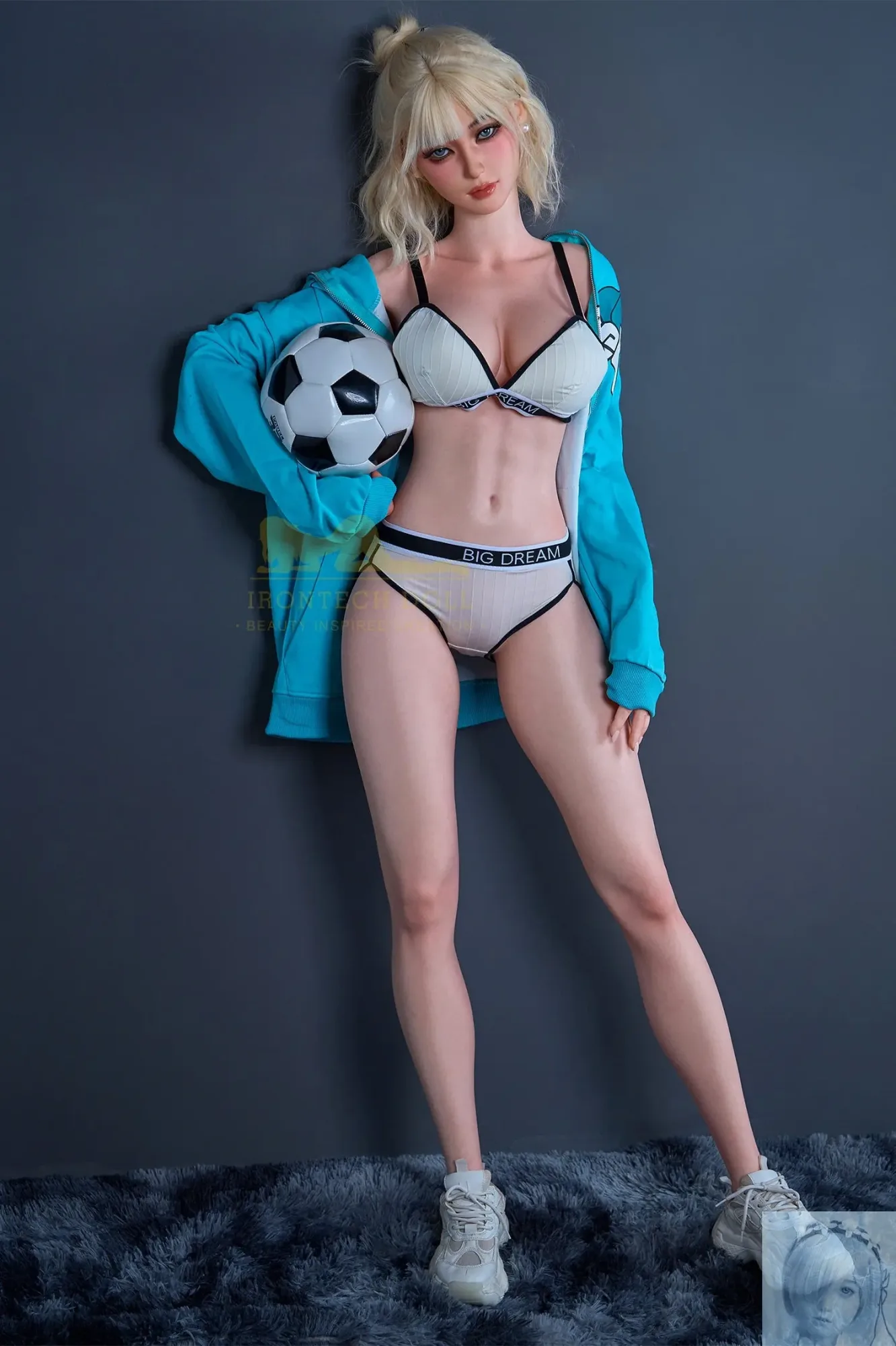 IronTech 161cm Silicone F Cup Sex Doll S14 Natural view 1
