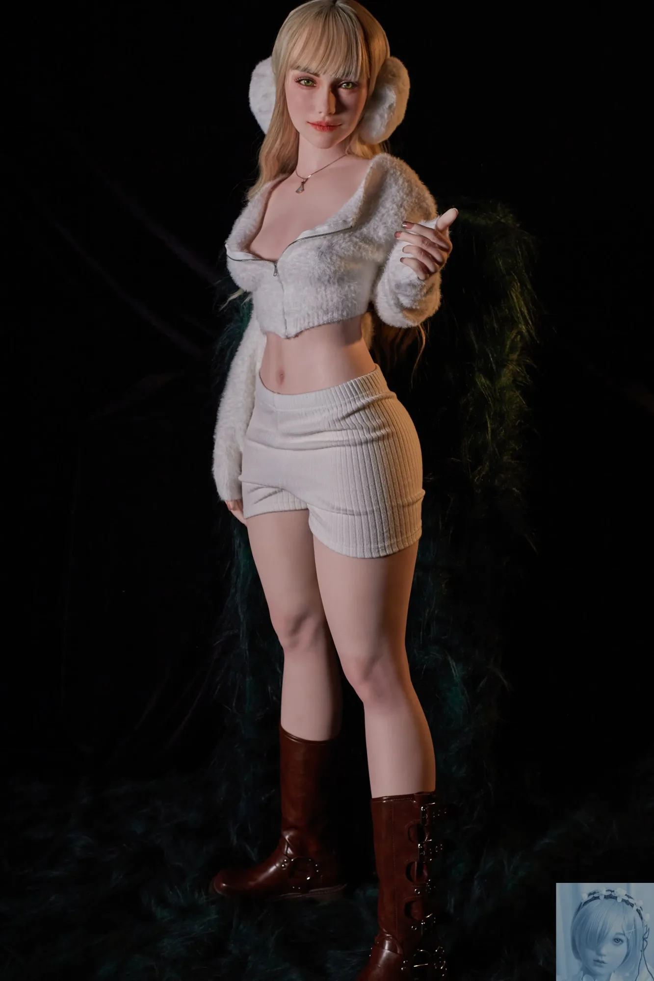 Climax Doll Ultra-Realistic SiW 160cm A Cup Silicone Sex Doll Imani view 6