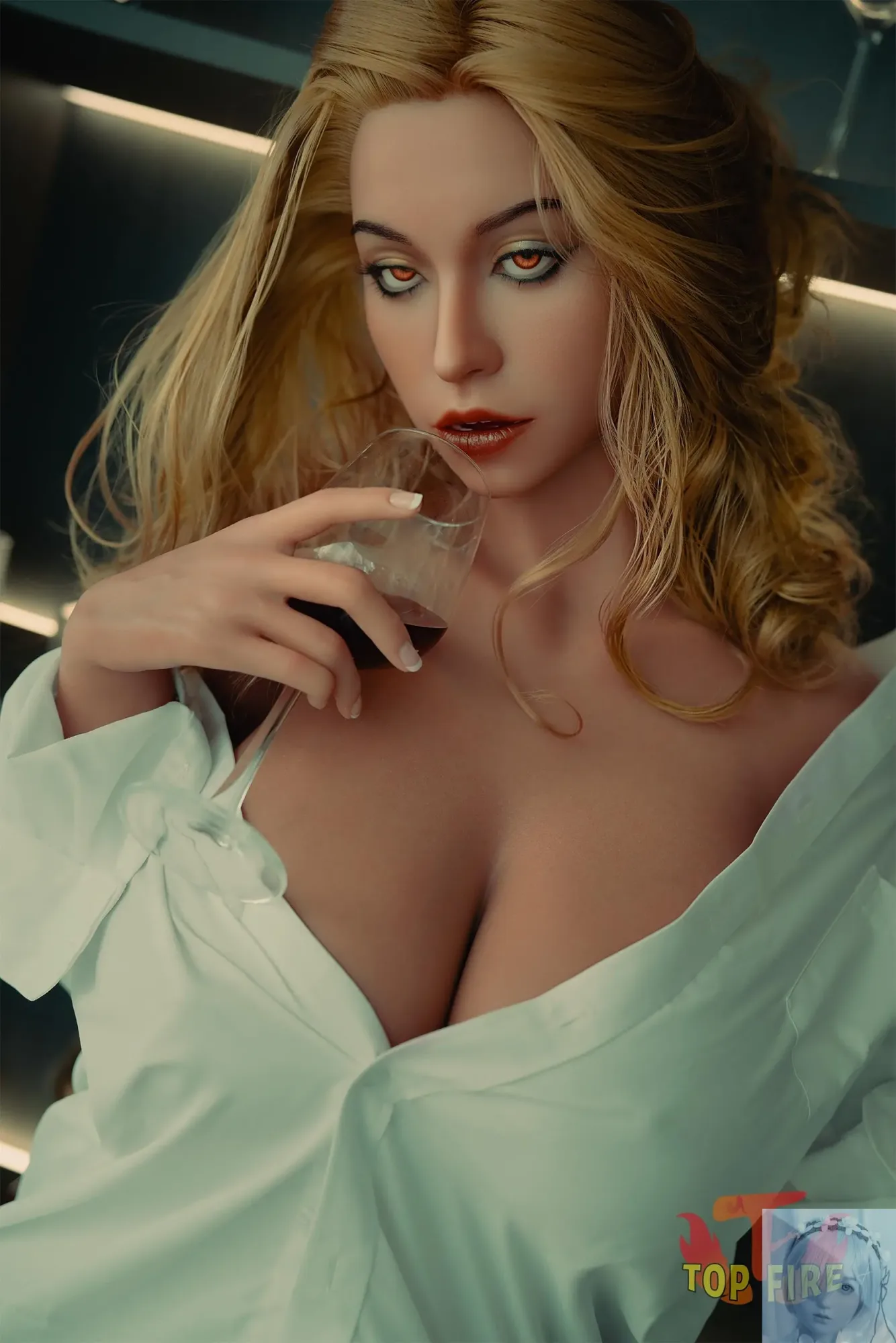 TopFire 169cm F Cup Full Silicone Sex Doll Wendy view 2