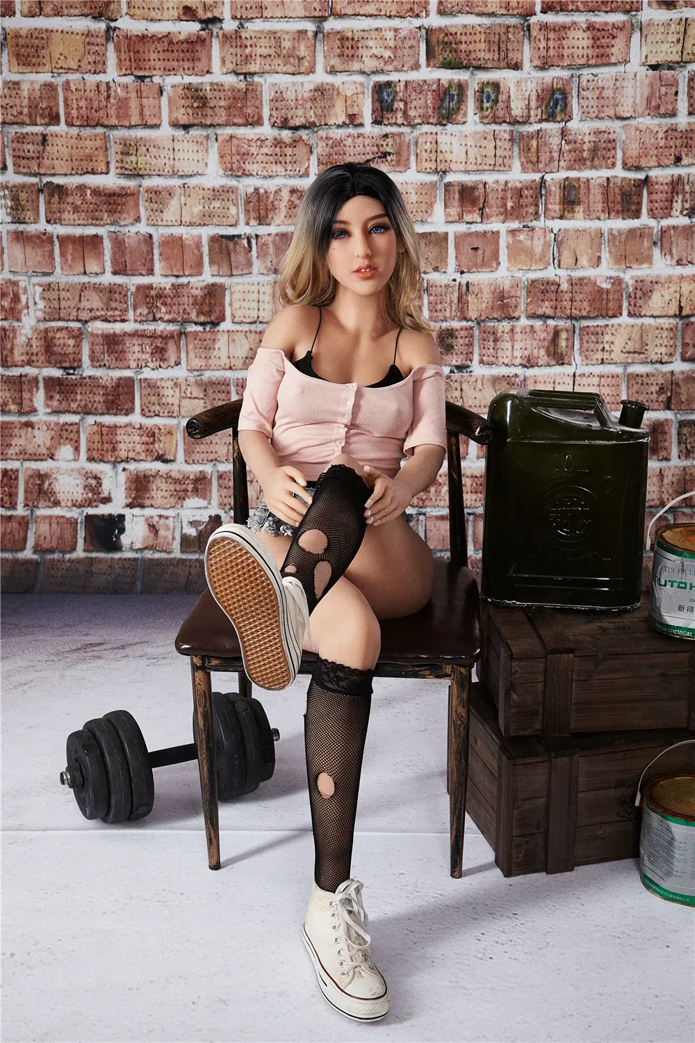 IronTech 155cm TPE A Cup Sex Doll Cecelia view 2