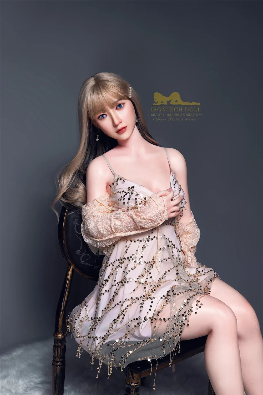 IronTech 152cm Silicone A Cup Sex Doll Candy view 8