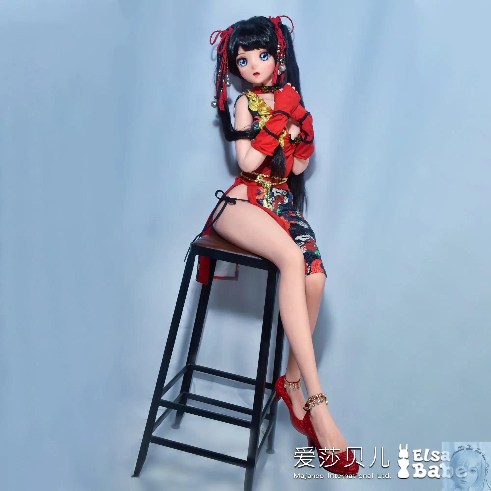 ElsaBabe 125cm 140cm 148cm 150cm 153cm Anime Style TPE or Platinum Silicone Sex Doll Kurai Chiaki view 4