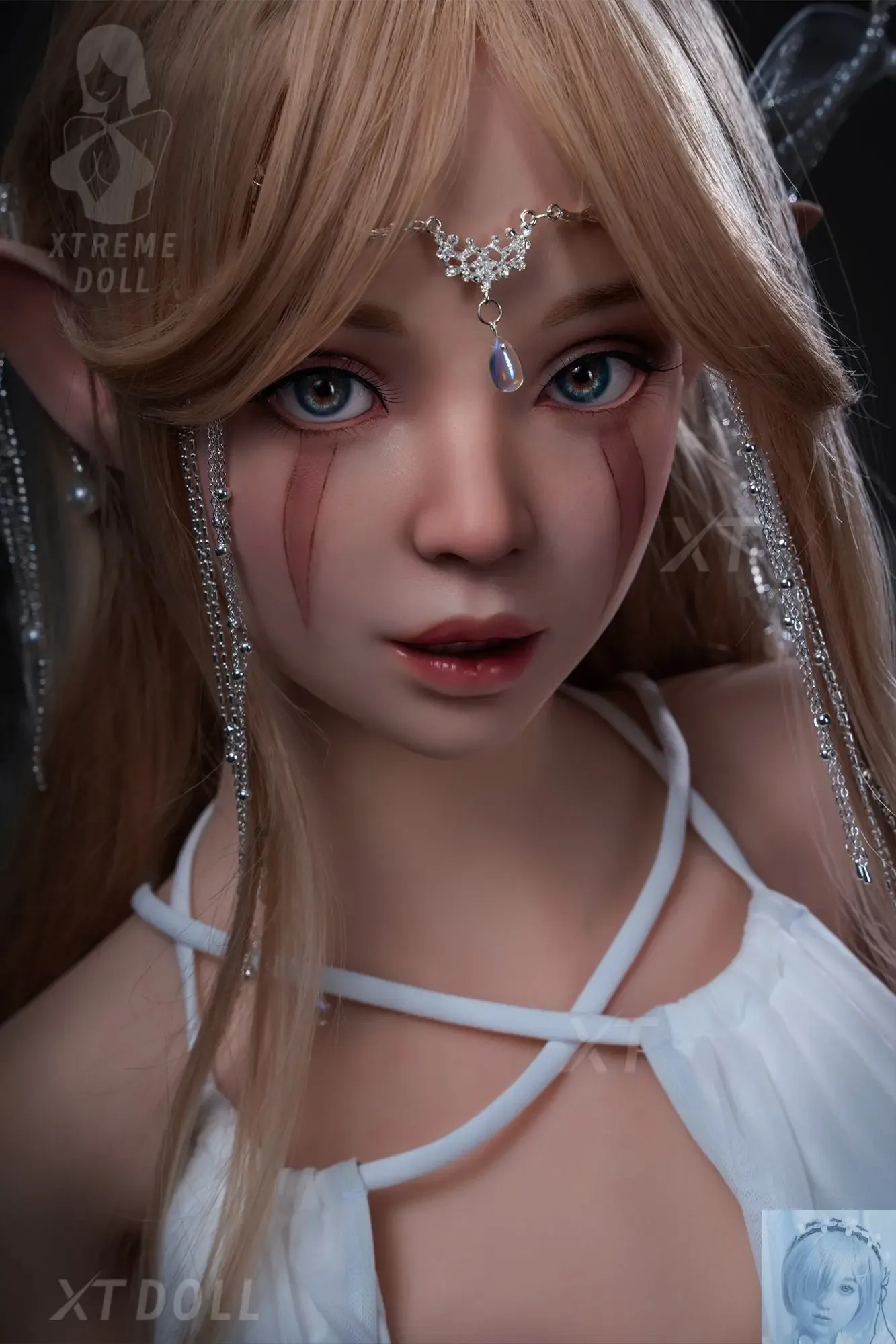 XT Doll 157cm 5ft1 E Cup Faye Elf TPE+Silicone Sex Doll view 2