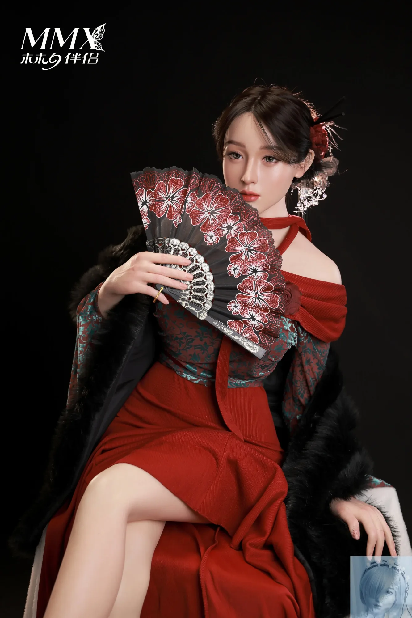 MMXDoll 163cm D Cup Full Silicone Sex Doll MenQi Enhanced Makeup view 4