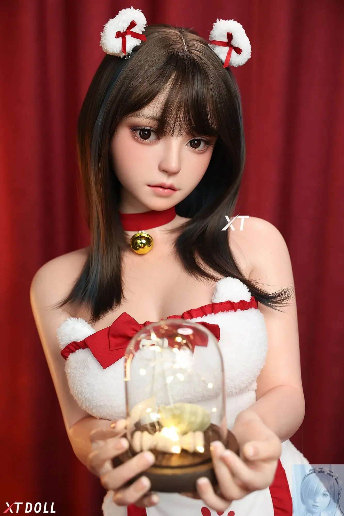 XT Doll 157cm 5ft1 D Cup Christmas Akira Silicone Sex Doll view 3