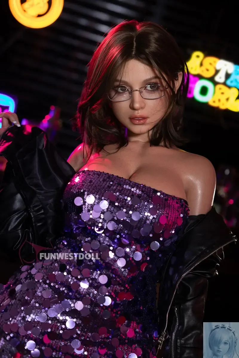 Funwest FS Series 157cm G Cup Full Silicone Sex Doll Lyra Real Skin Texture view 3