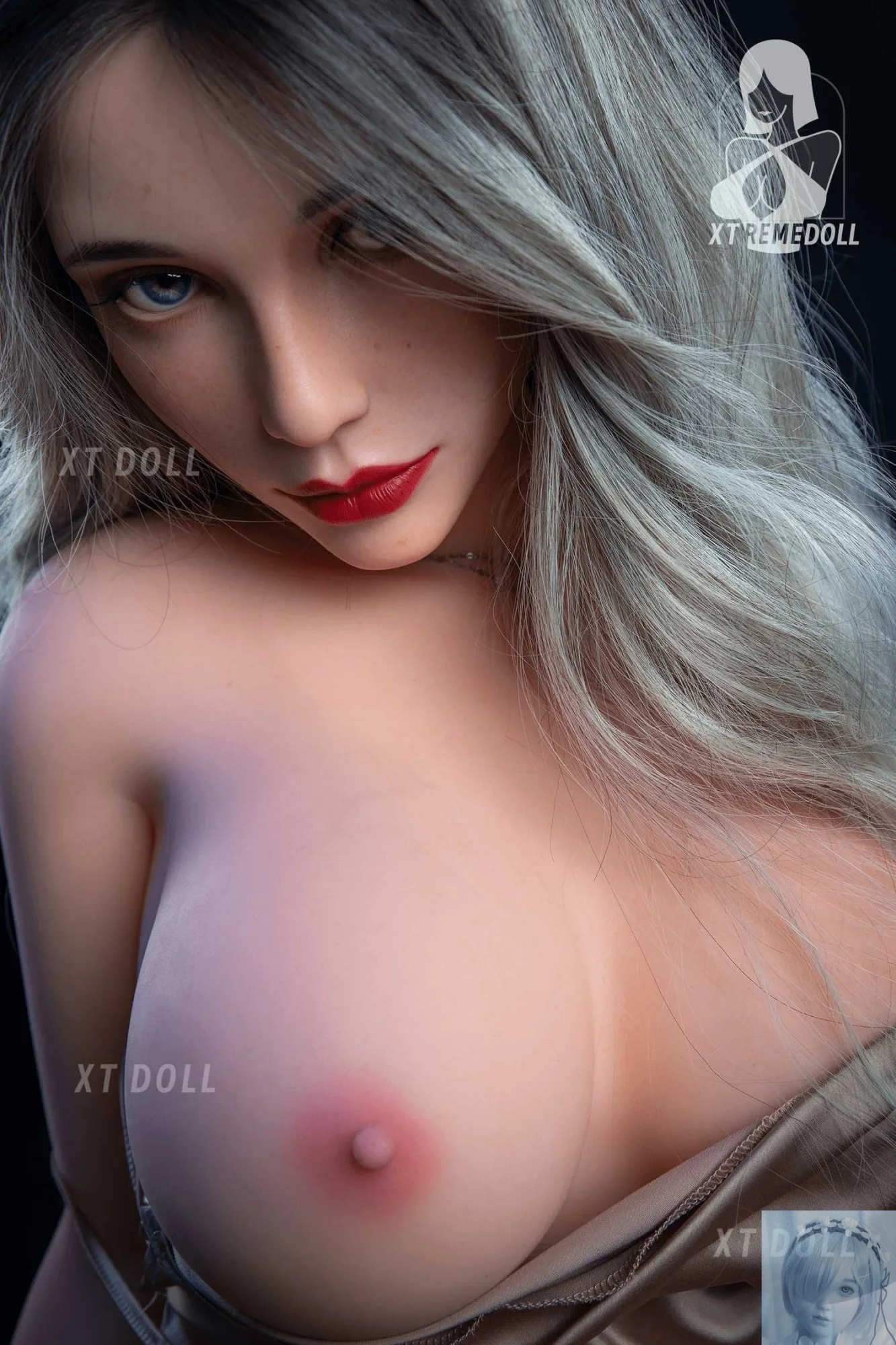 XT Doll 158cm 5ft2 F Cup Mercat TPE+Silicone Sex Doll view 5