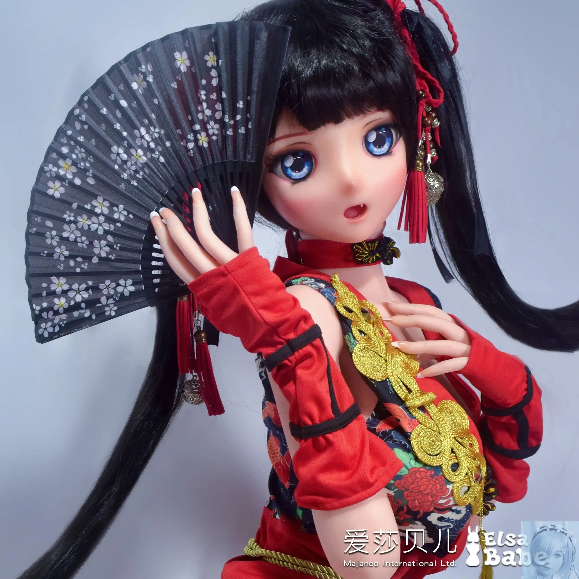 ElsaBabe 125cm 140cm 148cm 150cm 153cm Anime Style TPE or Platinum Silicone Sex Doll Kurai Chiaki view 3