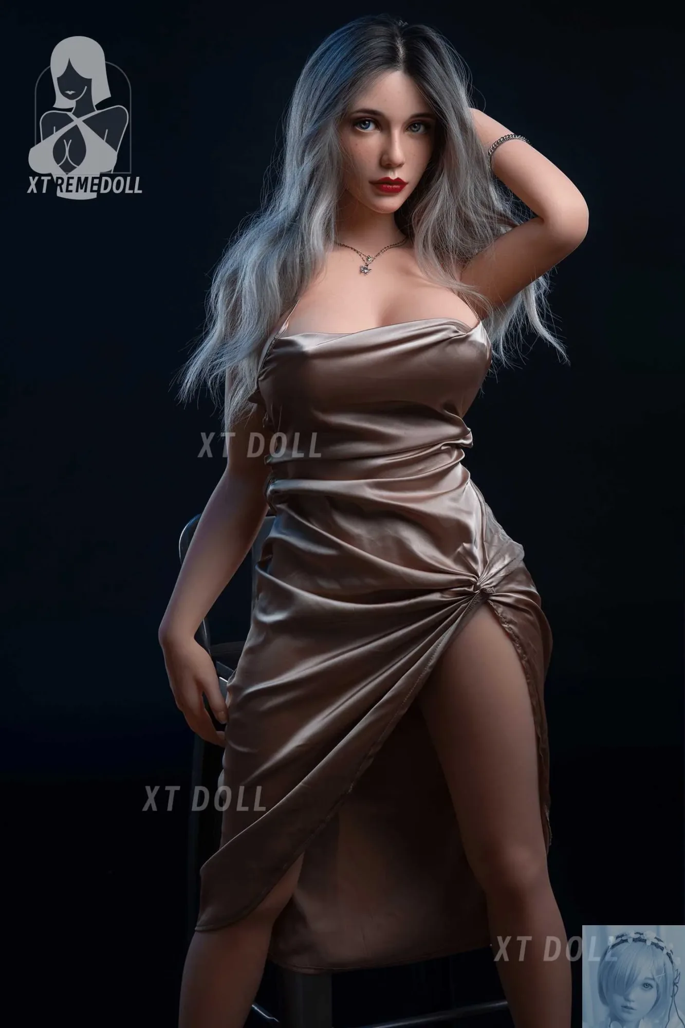 XT Doll 158cm 5ft2 F Cup Mercat TPE+Silicone Sex Doll view 2
