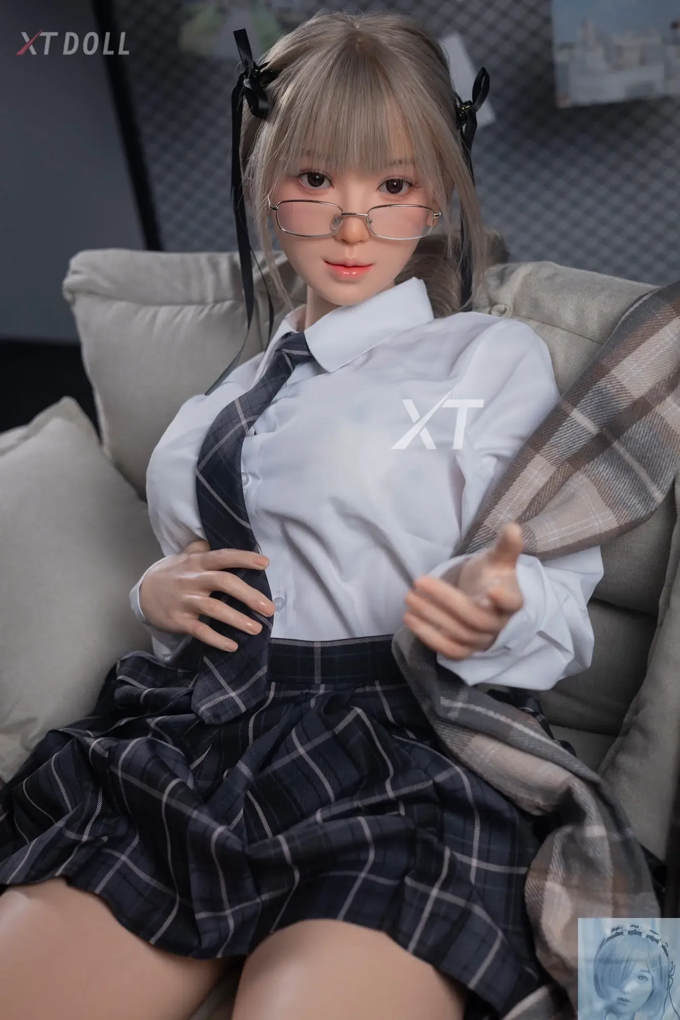 XT Doll 157cm 5ft1 D Cup Grace Silicone Sex Doll view 6