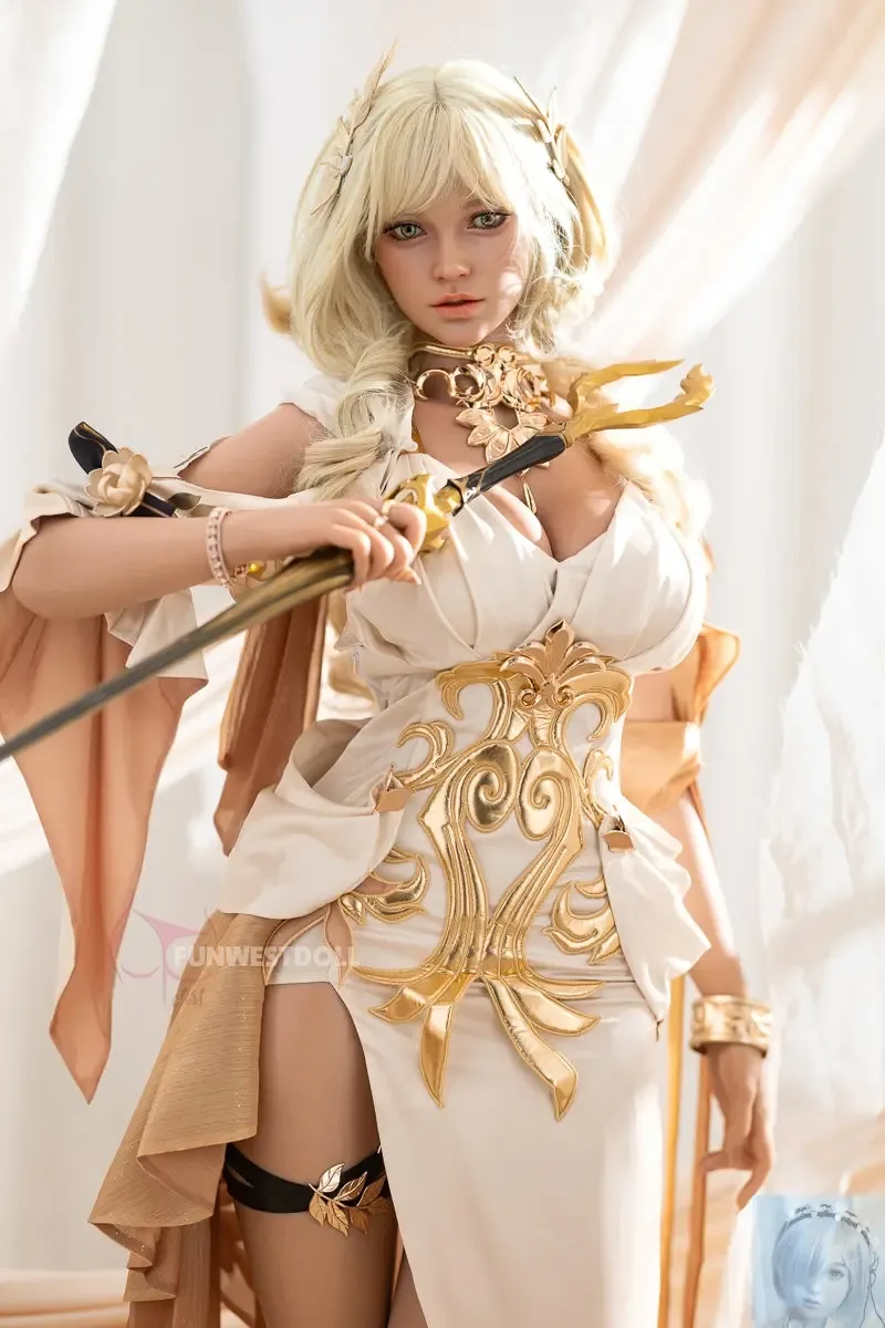 Funwest FS Series 157cm G Cup Full Silicone Sex Doll Bella Real Skin Texture view 4