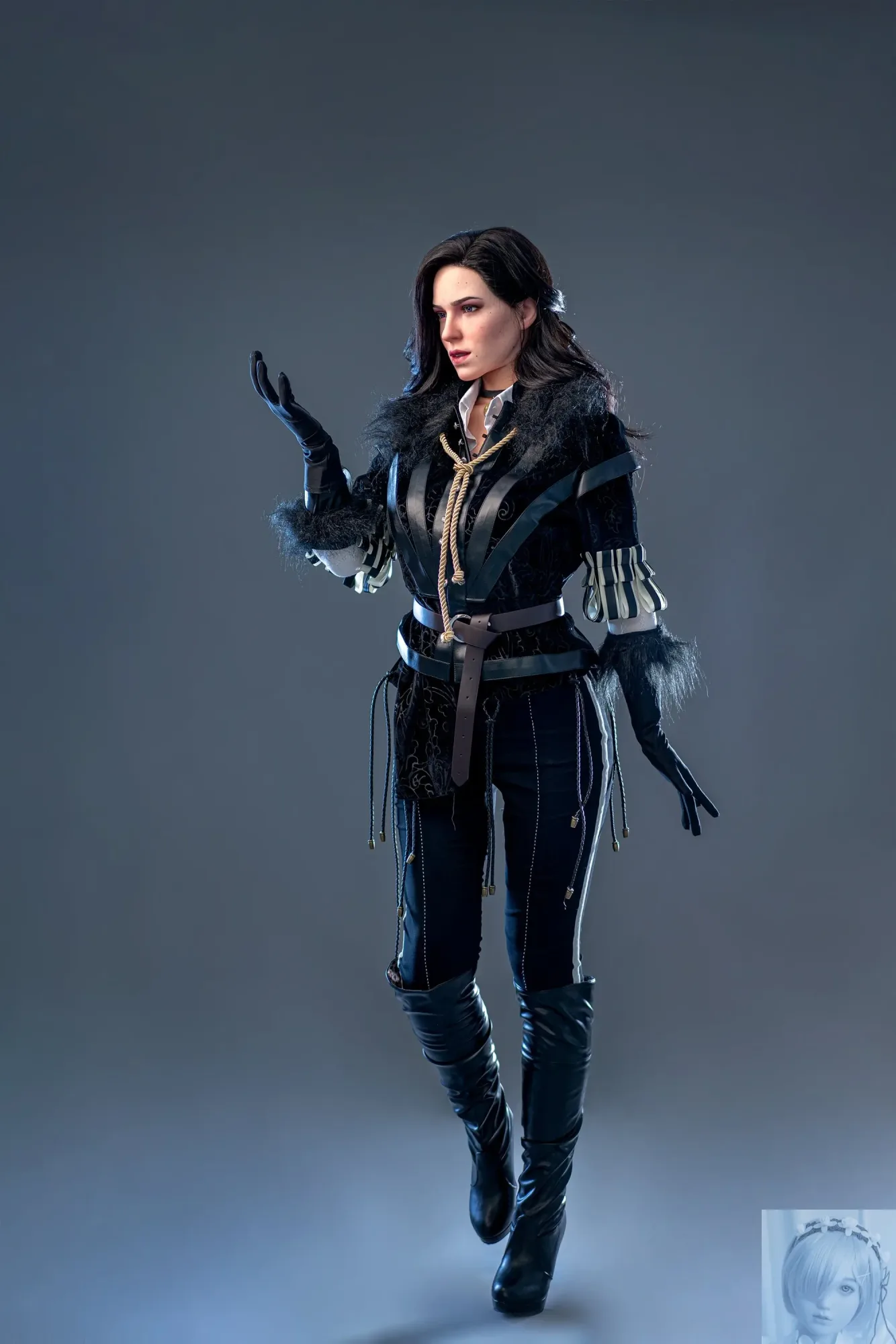 Game Lady Full Silicone 168CM D Cup Yennefer view 5