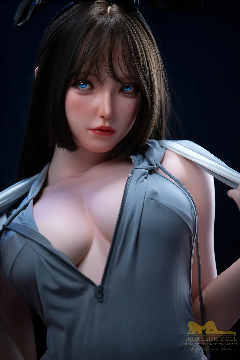 IronTech 164cm Silicone D Cup Sex Doll Yu view 6
