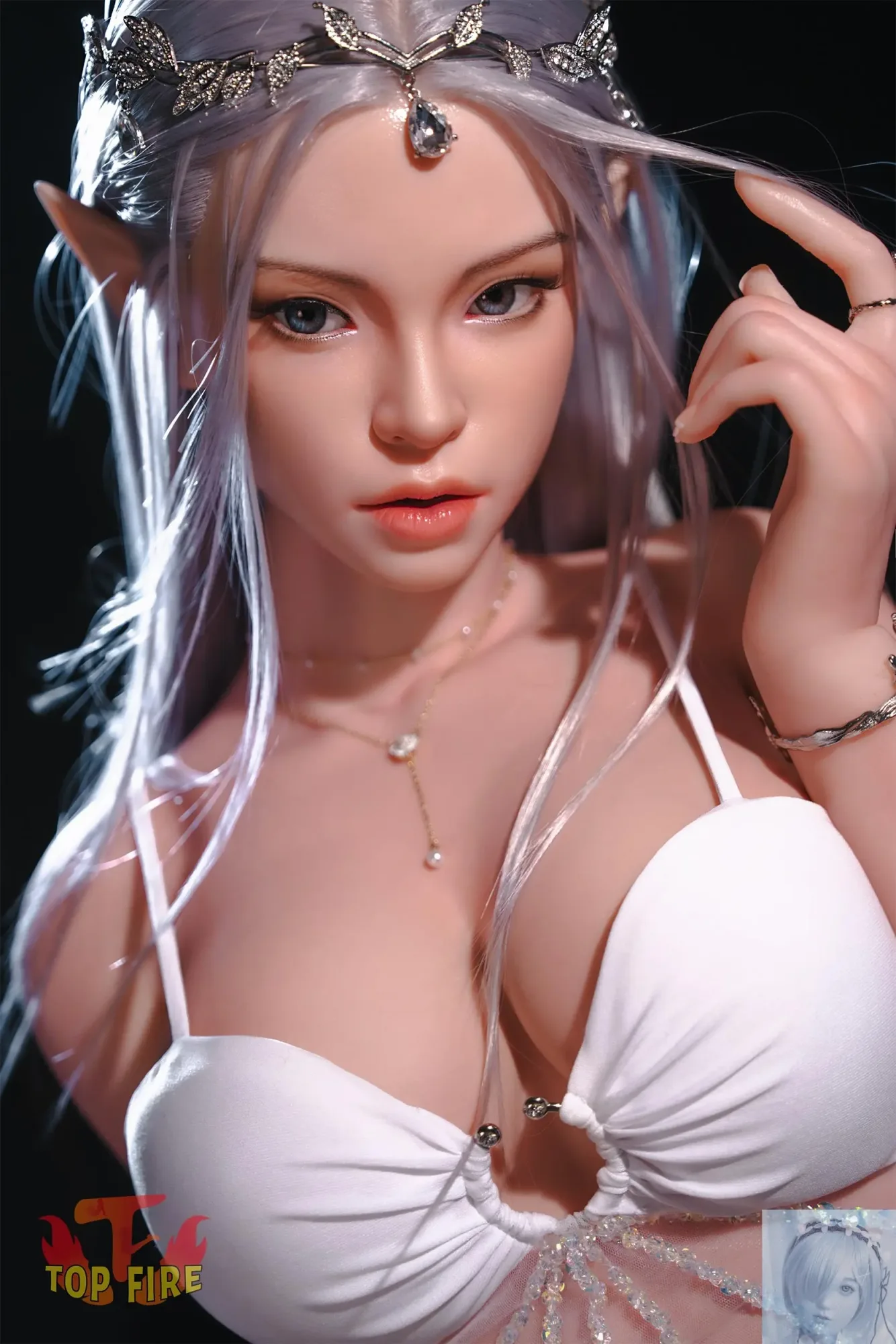 TopFire 165cm C Cup Full Silicone Sex Doll Lorna view 6