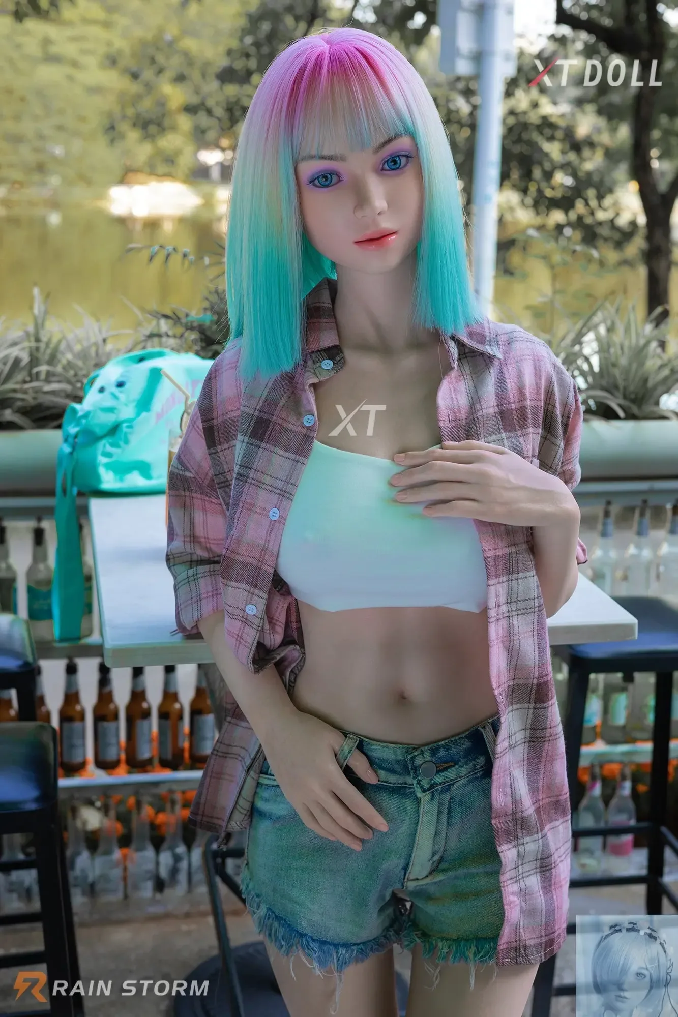 XT Doll 163cm 5ft3 F Cup Amelia Silicone Sex Doll view 3
