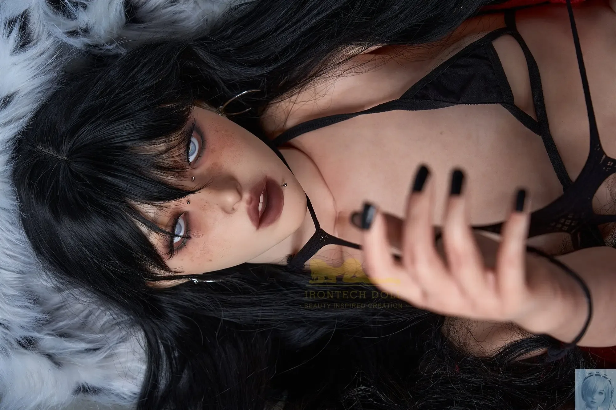 IronTech 161cm Silicone 161M A Cup Sex Doll B2 view 3