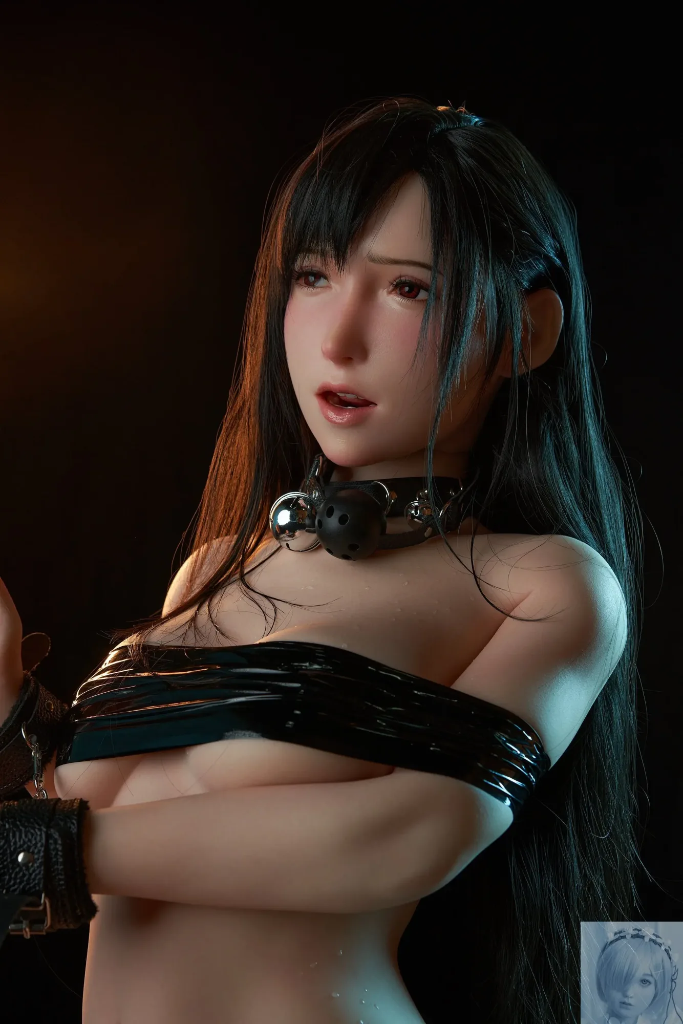 Game Lady Full Silicone 167CM E Cup Tifa with Movable Jaw view 7