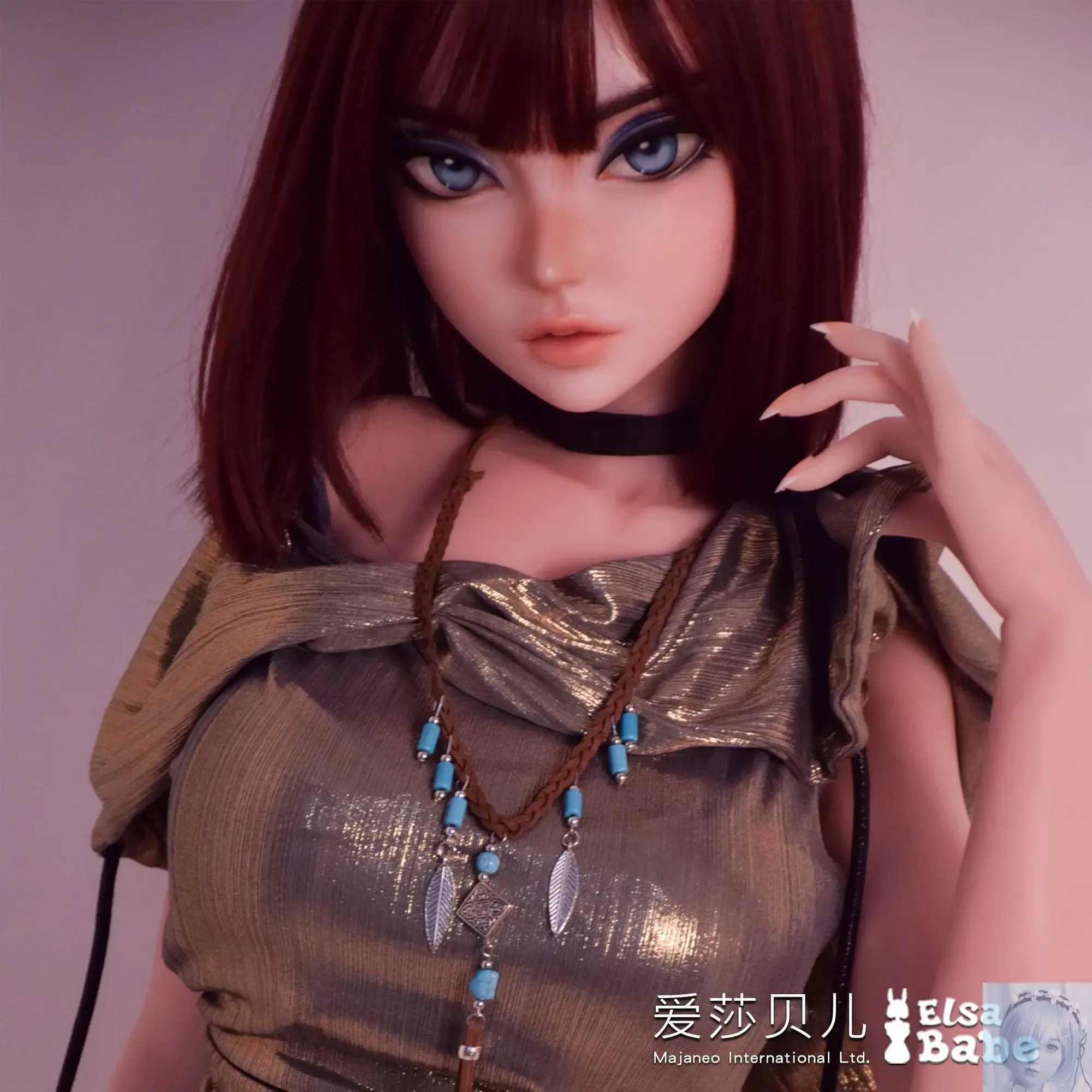 ElsaBabe 125cm 140cm 148cm 150cm 153cm Fantasy Style TPE or Platinum Silicone Sex Doll Camille Baker view 5