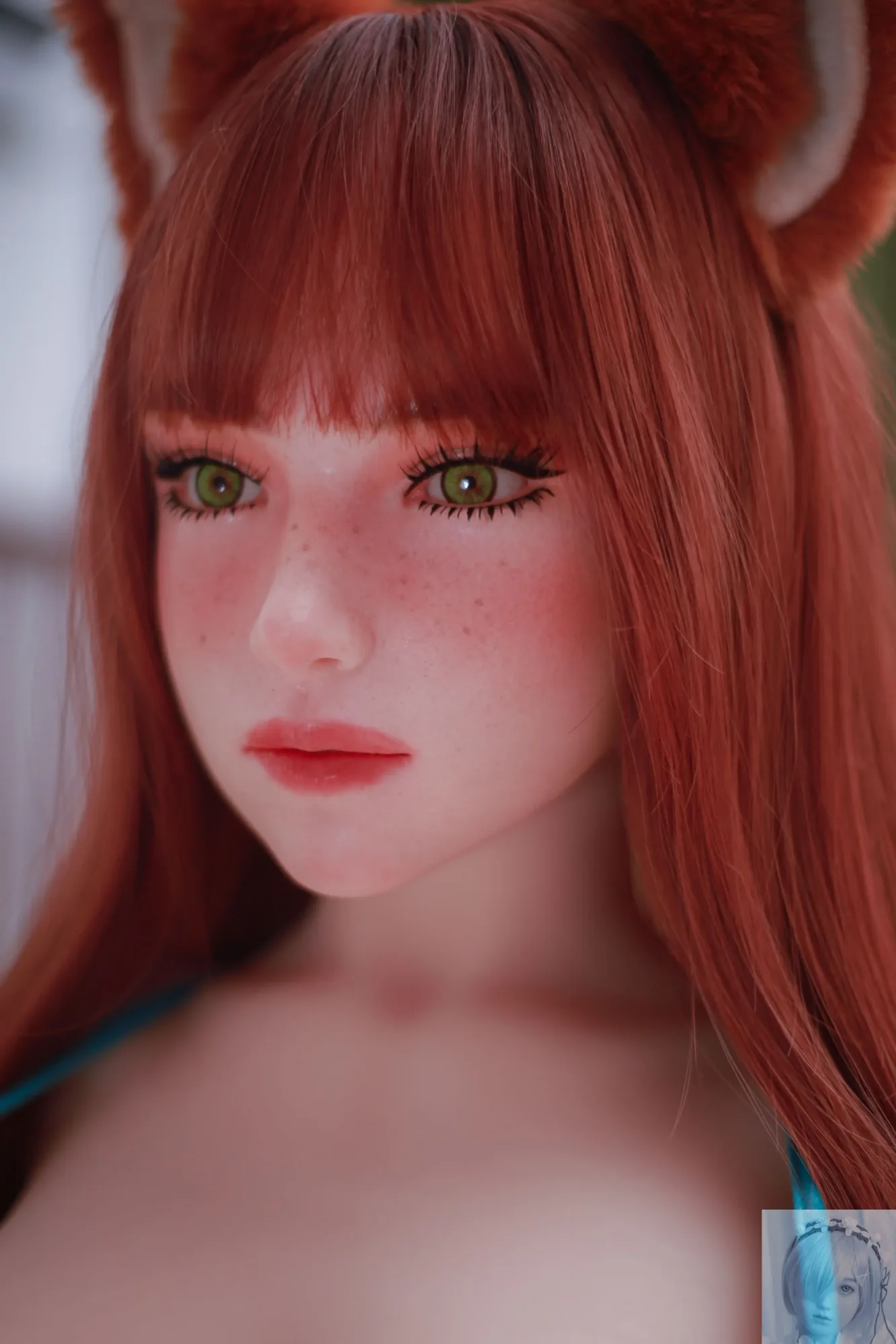 Climax Doll Female BW82 TPE Torso Huge Gel Breast Cinnamon view 7
