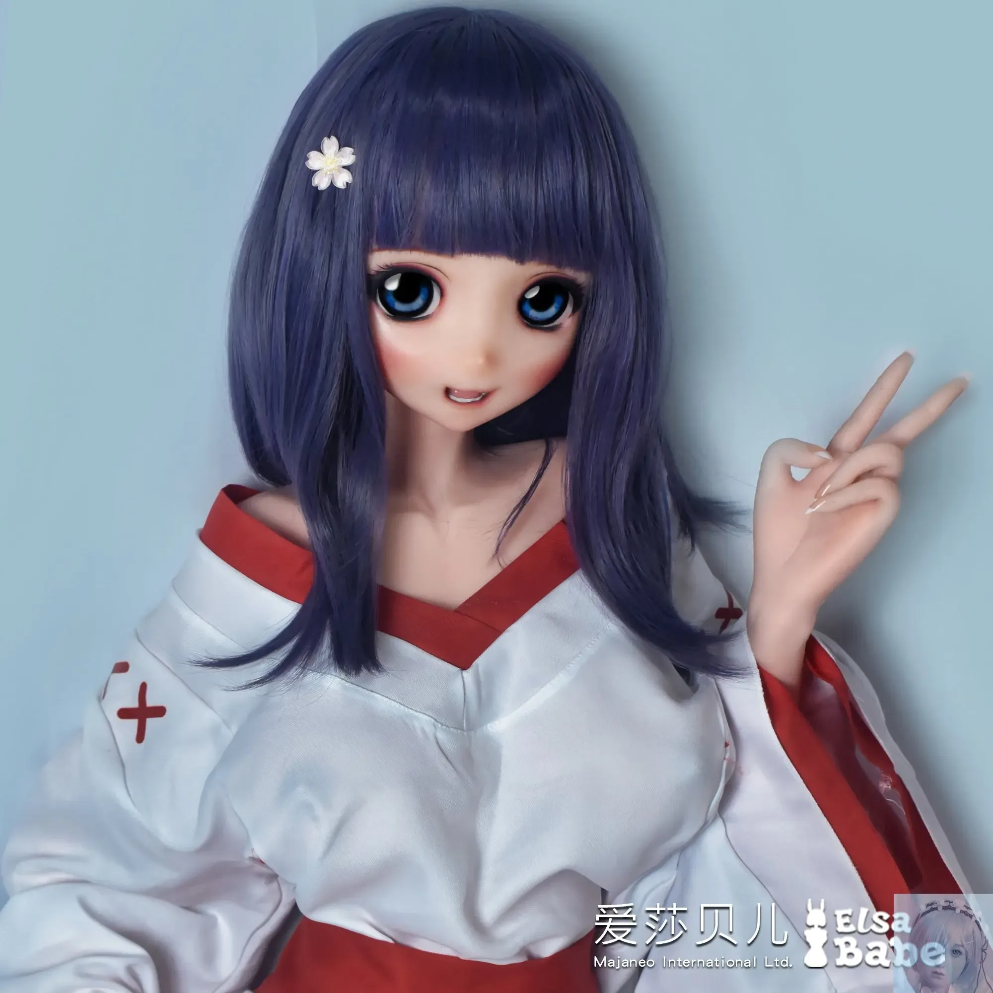 ElsaBabe 125cm 140cm 148cm 150cm 153cm Anime Style TPE or Platinum Silicone Sex Doll Fujisaki Junko view 3