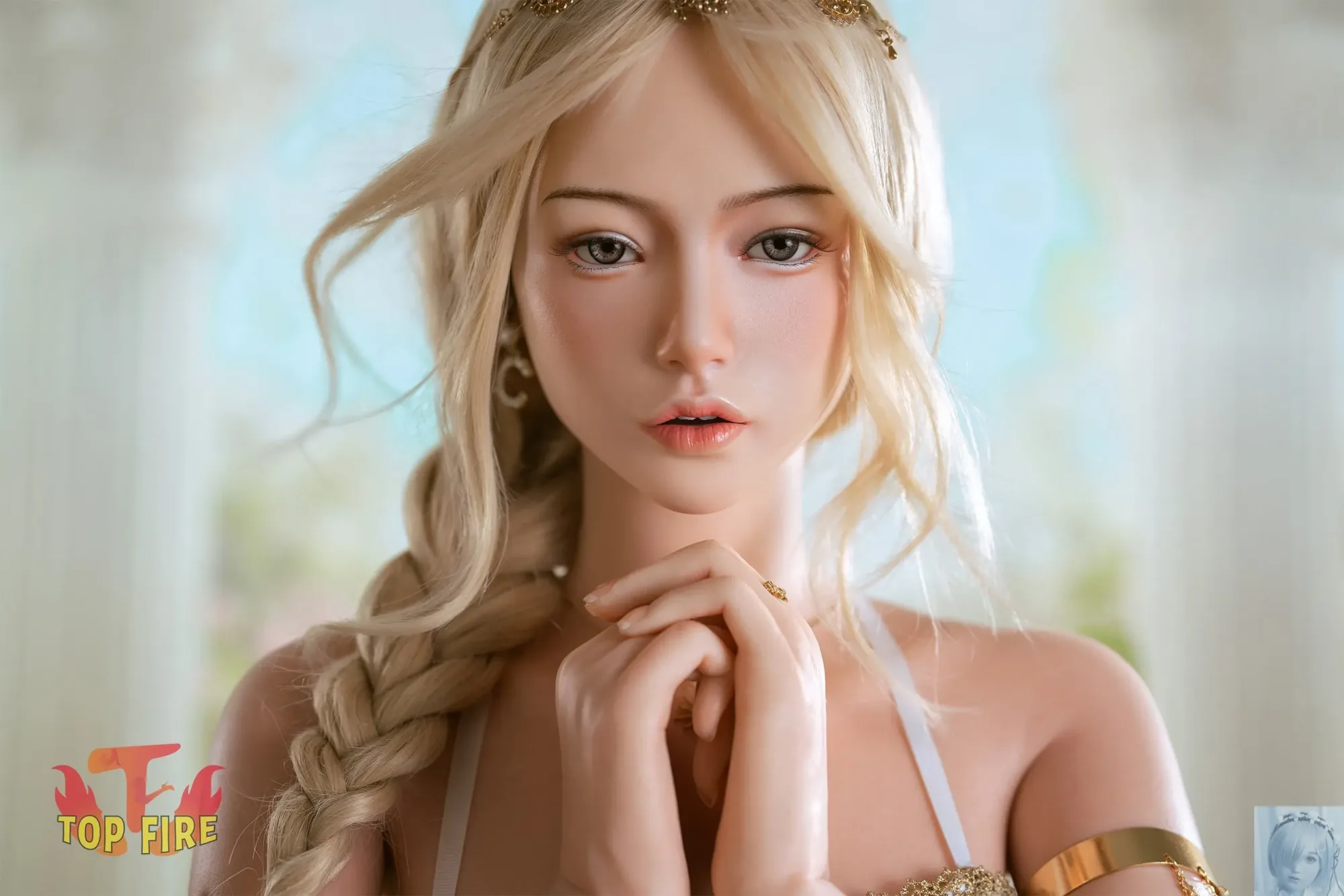 TopFire 164cm B Cup Full Silicone Sex Doll Victoria view 3