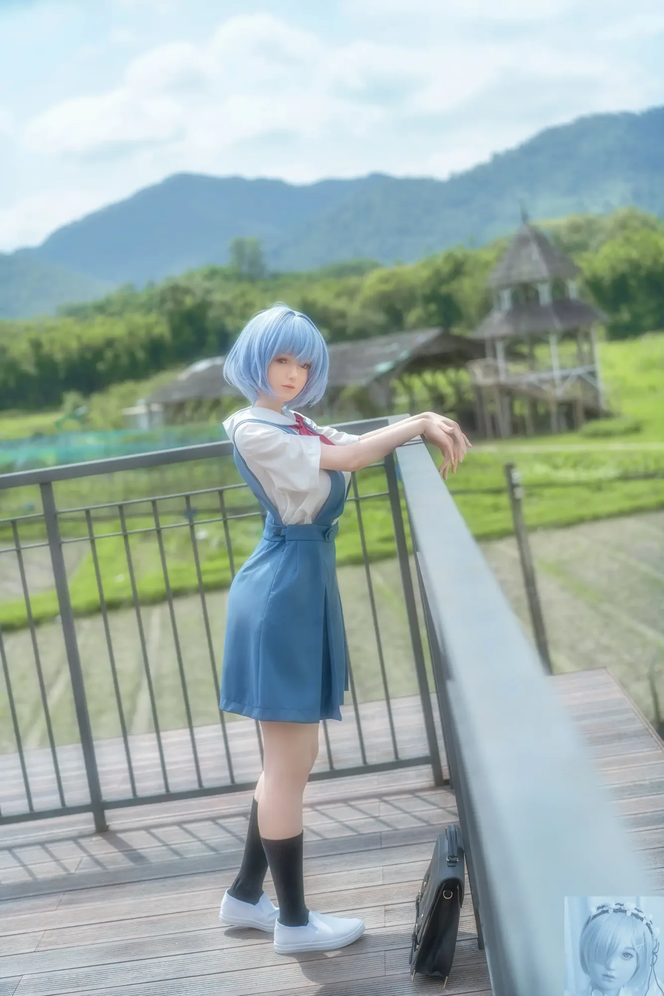 Game Lady Full Silicone 156CM A Cup Rei Ayanami view 3