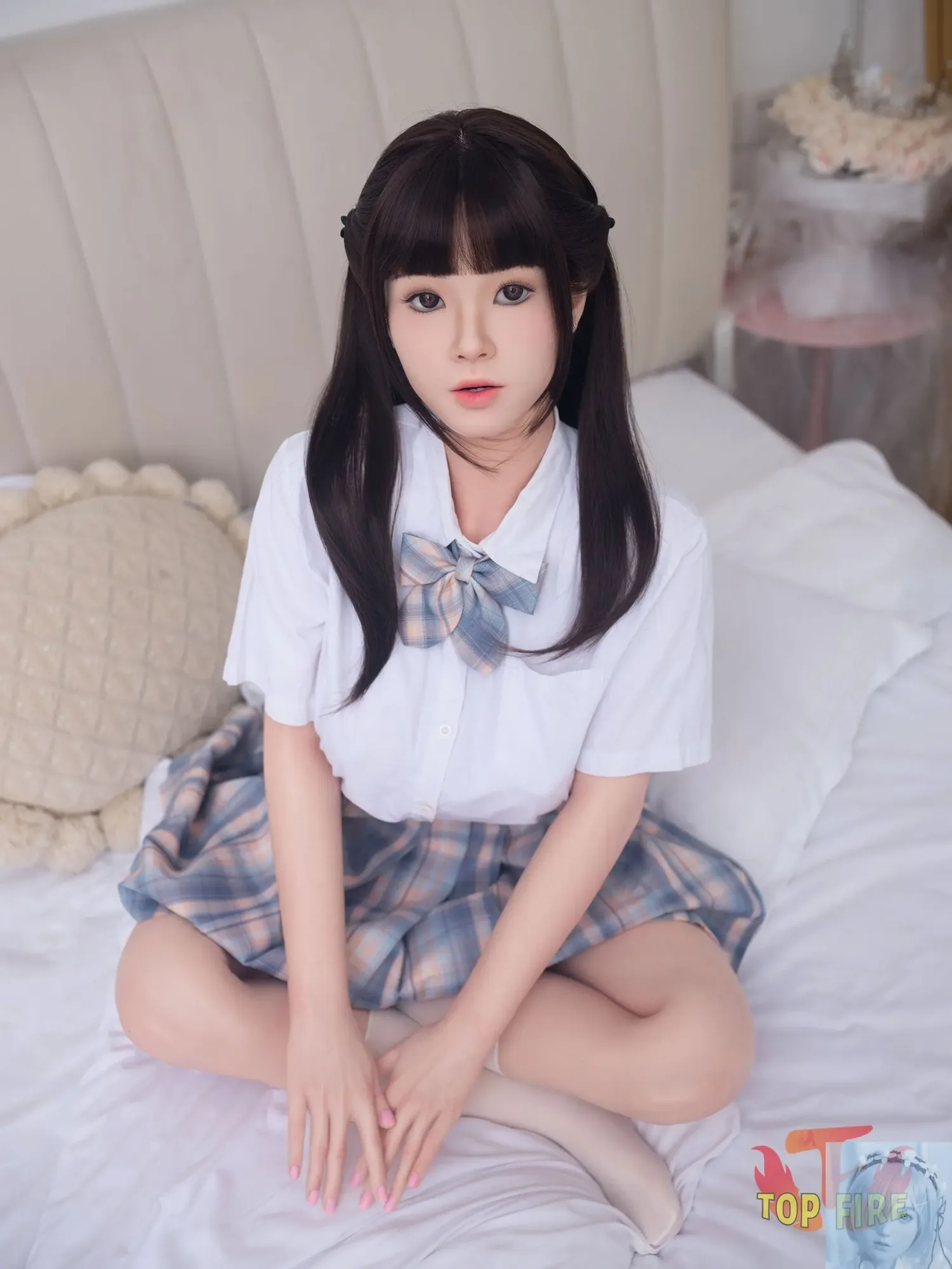 TopFire 158cm D Cup Full Silicone Sex Doll Sharon view 1