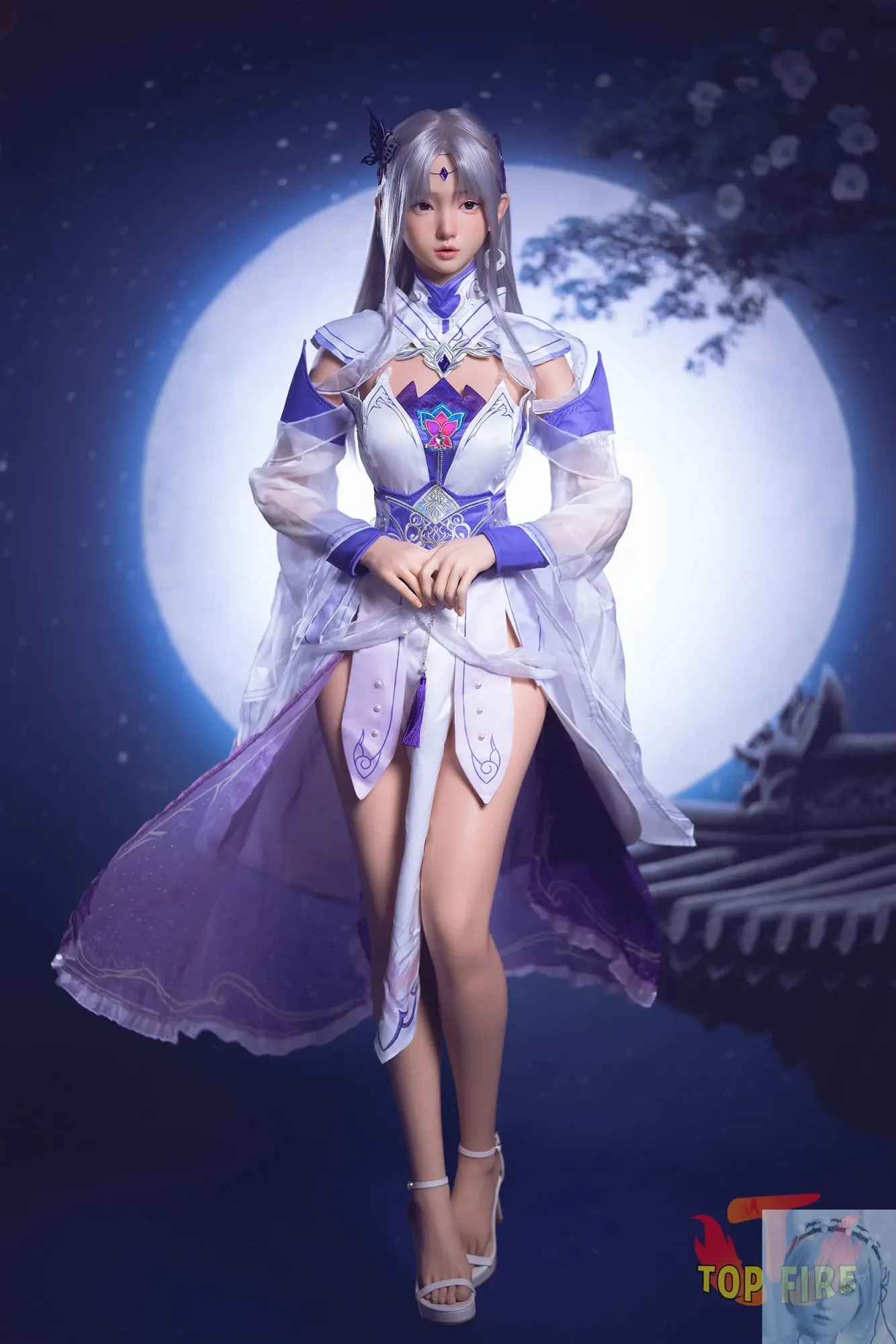 TopFire 164cm B Cup Full Silicone Sex Doll Nova view 2