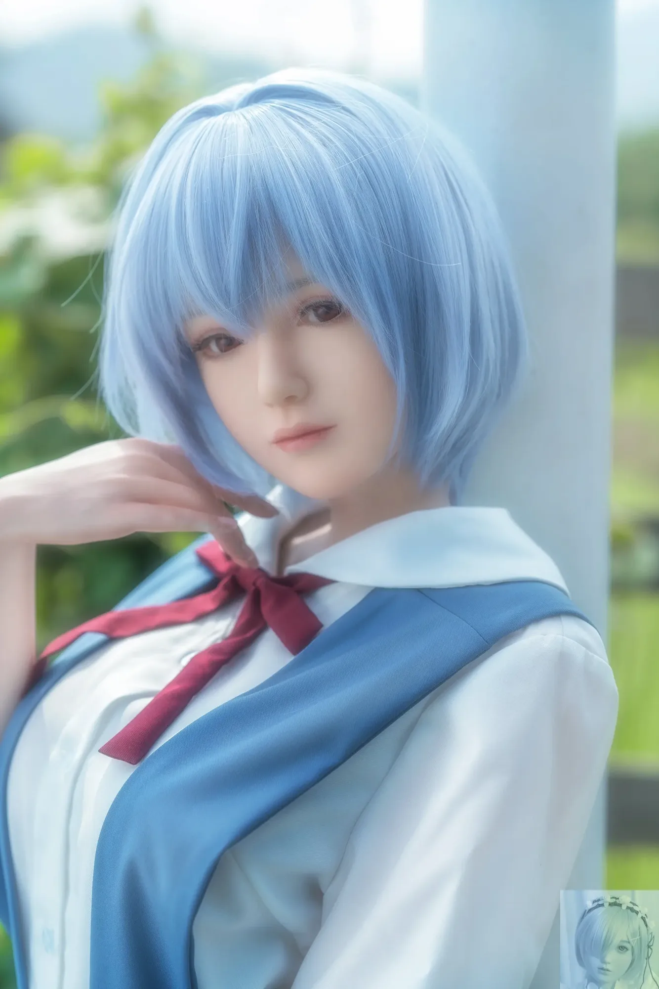 Game Lady Full Silicone 156CM A Cup Rei Ayanami