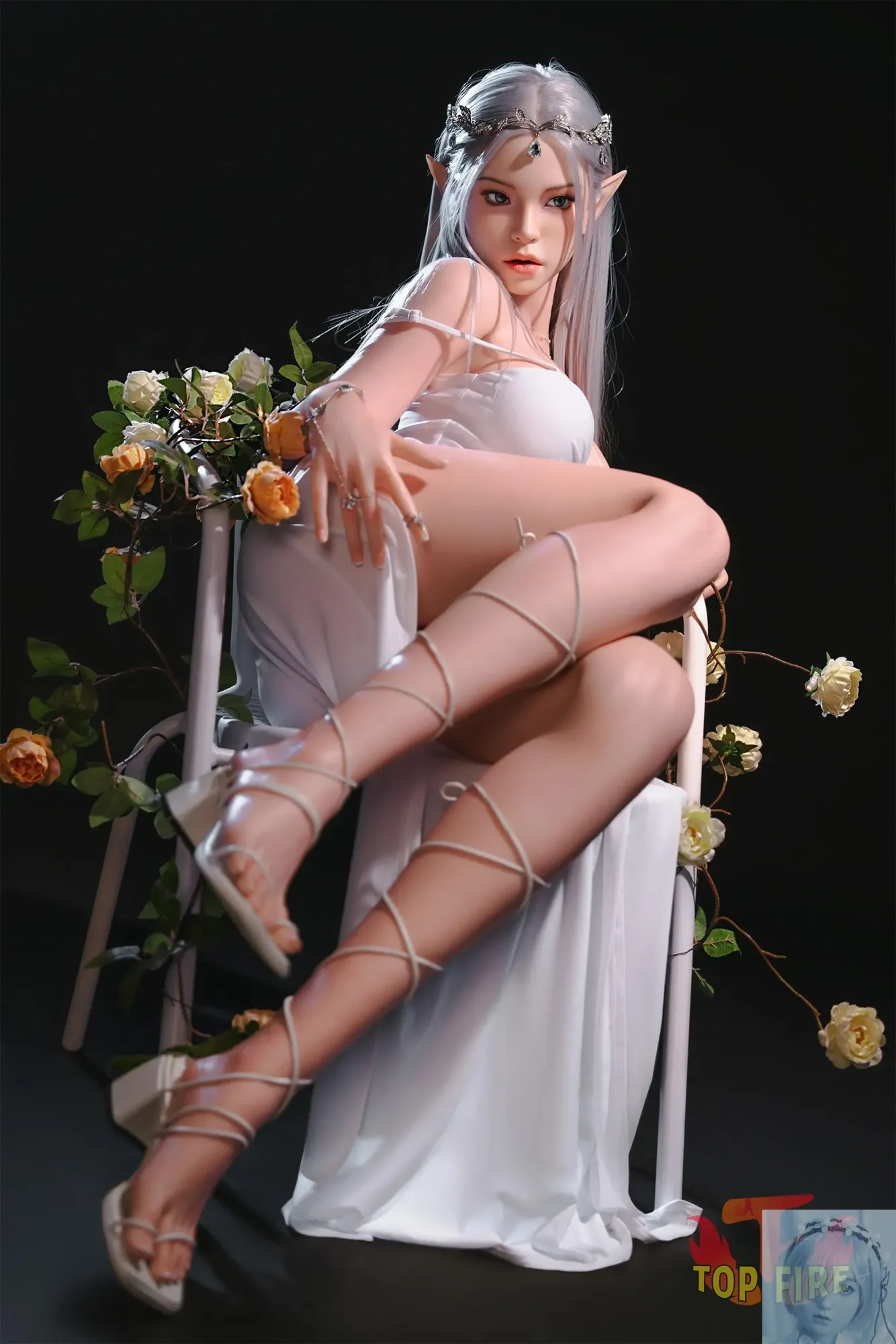 TopFire 165cm C Cup Full Silicone Sex Doll Lorna view 8