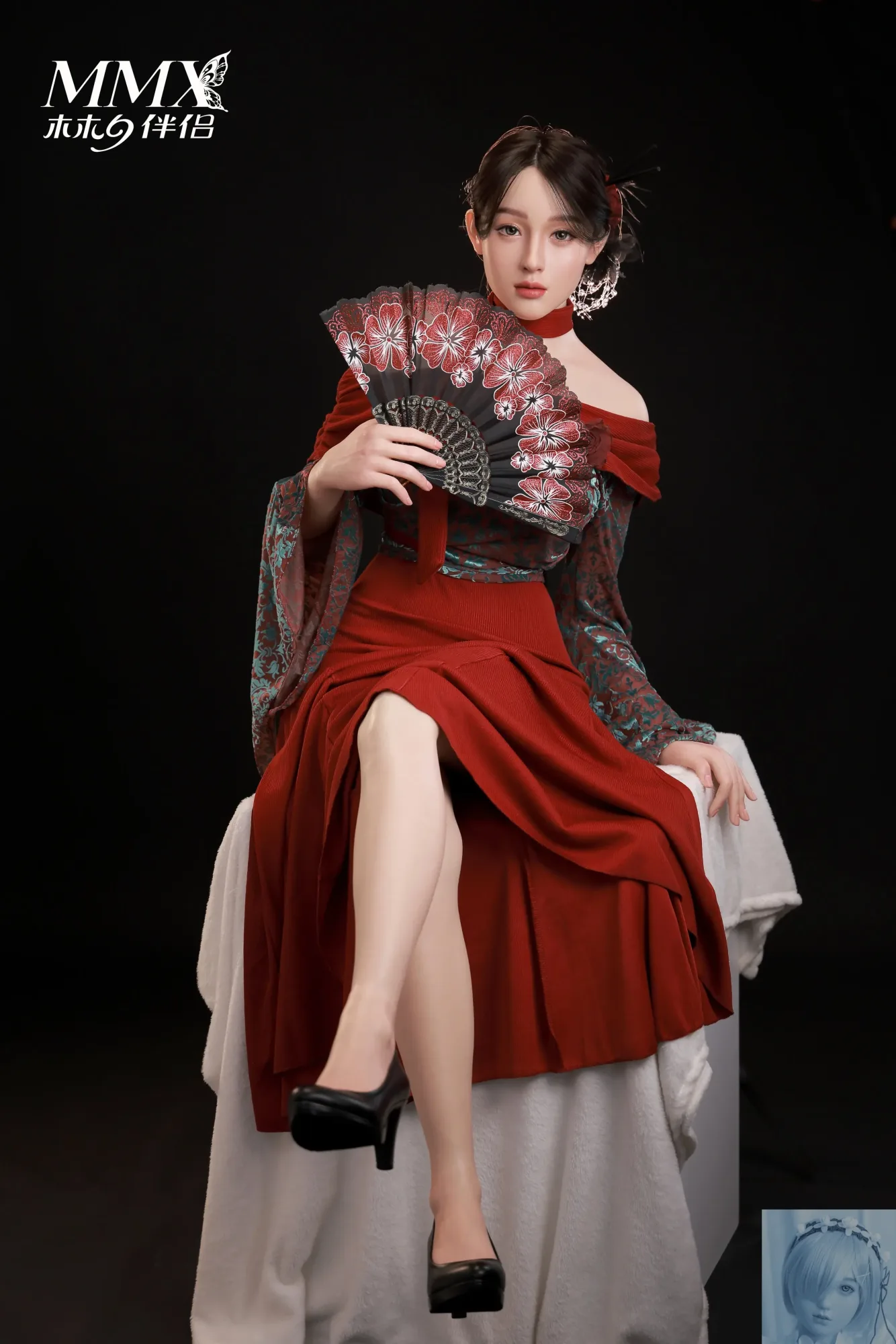 MMXDoll 163cm D Cup Full Silicone Sex Doll MenQi Enhanced Makeup view 2