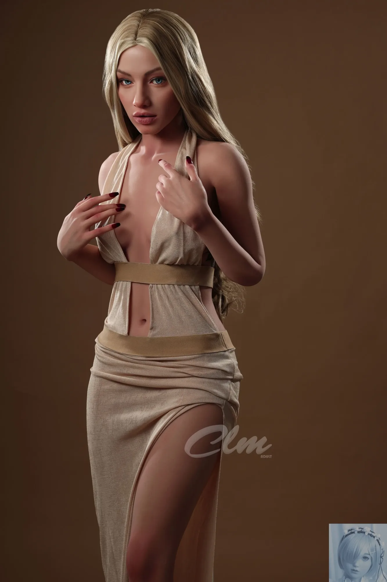 Climax Doll Ultra-Realistic SiQ 157cm B Cup Silicone Sex Doll Sola view 4