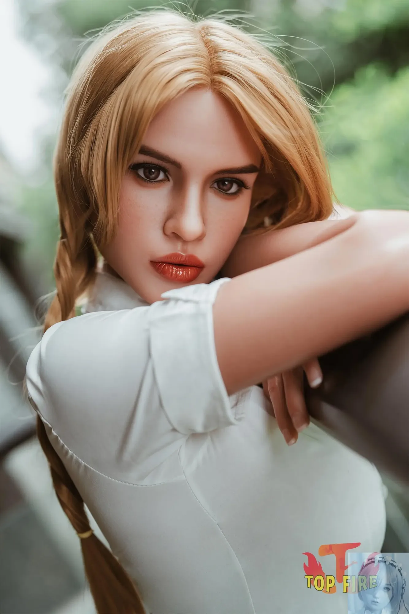 TopFire 170cm E Cup Full Silicone Sex Doll Chloe view 5