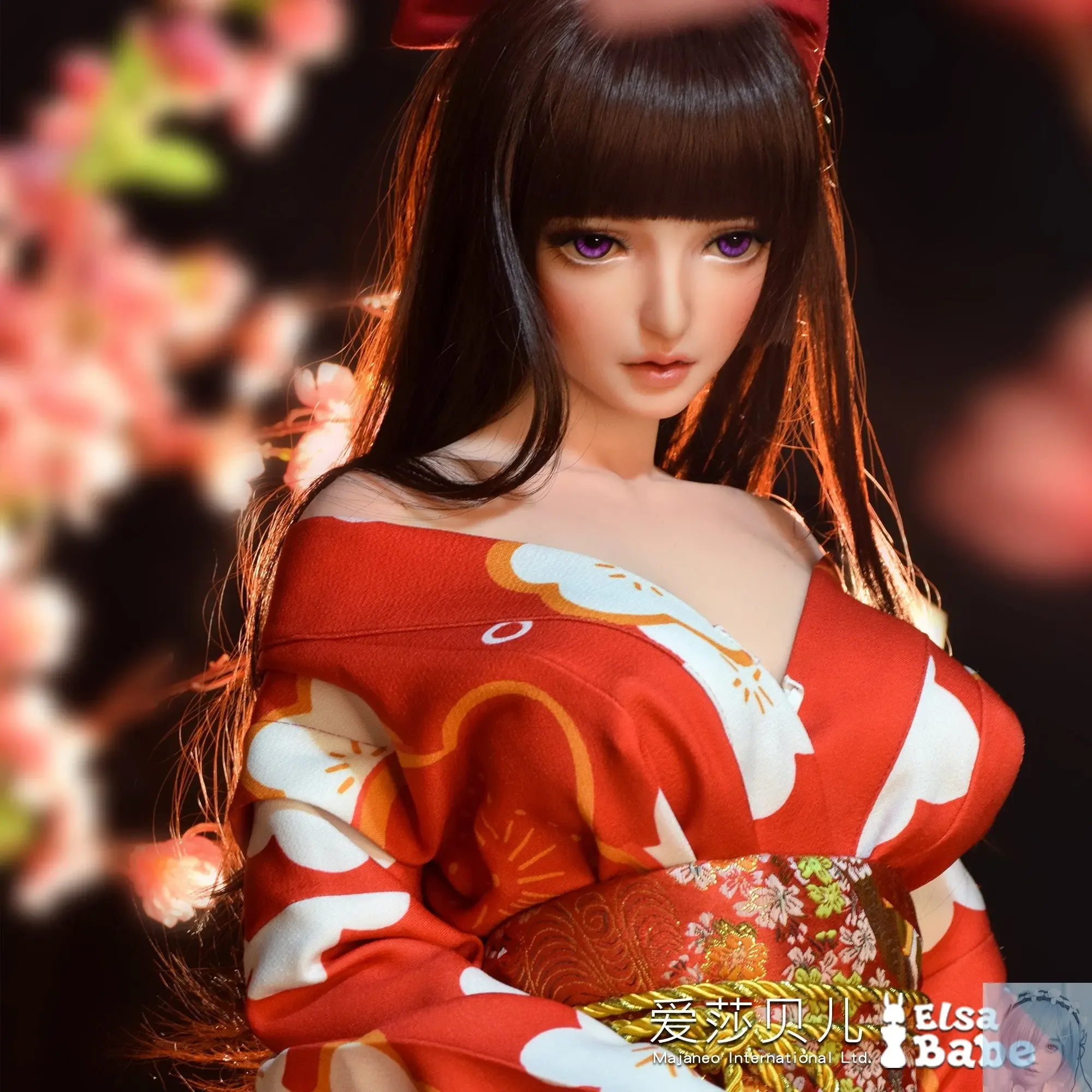 ElsaBabe 90cm 102cm Fantasy Style TPE or Platinum Silicone Sex Doll Chinami view 4