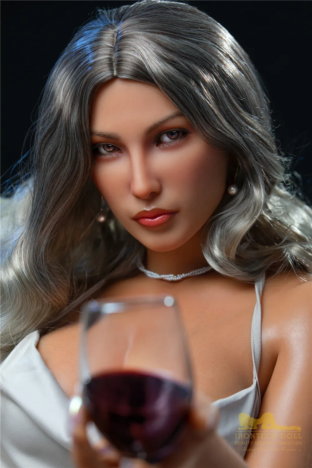 IronTech 164cm Silicone D Cup Sex Doll Catlin