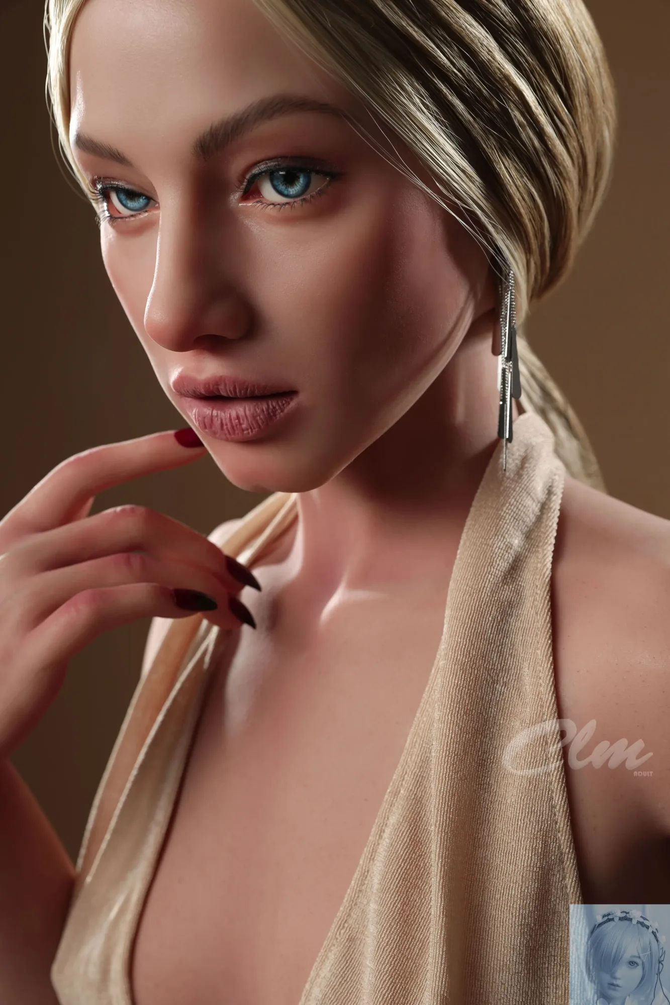 Climax Doll Ultra-Realistic SiQ 157cm B Cup Silicone Sex Doll Sola view 7