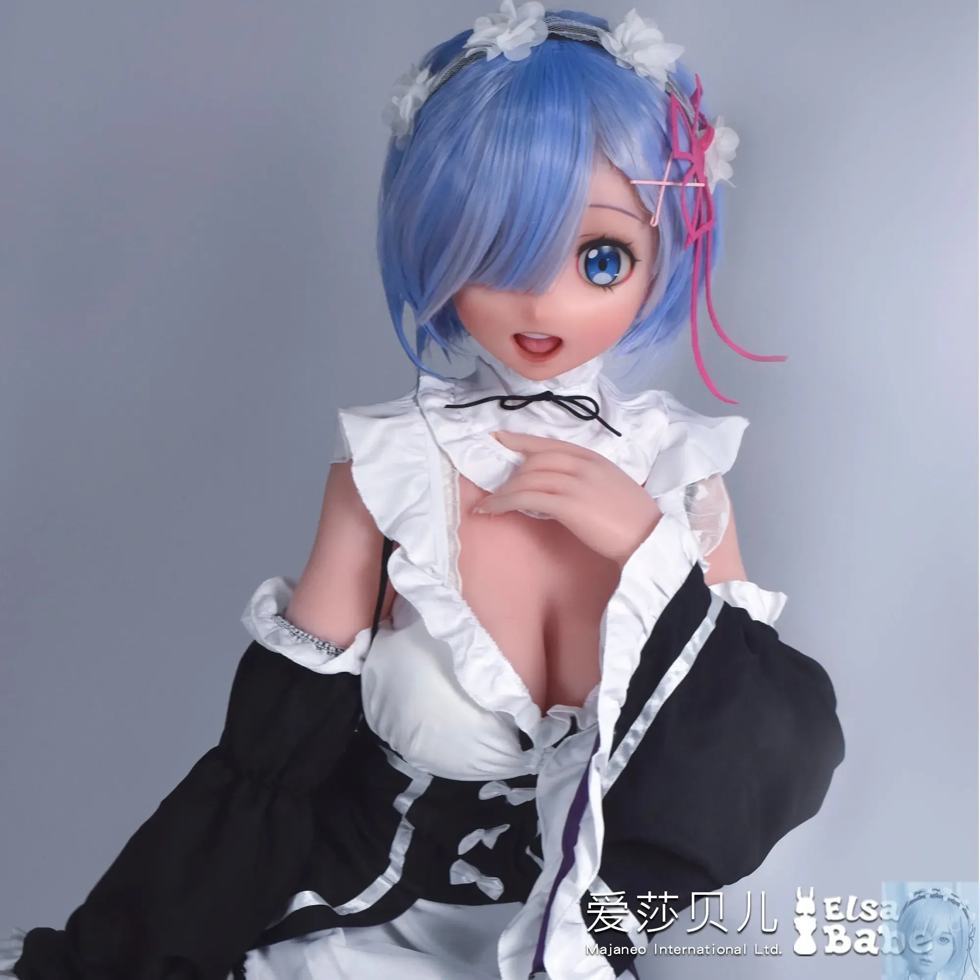 ElsaBabe 125cm 140cm 148cm 150cm 153cm Fantasy Style TPE or Platinum Silicone Sex Doll Mishima Nico view 2