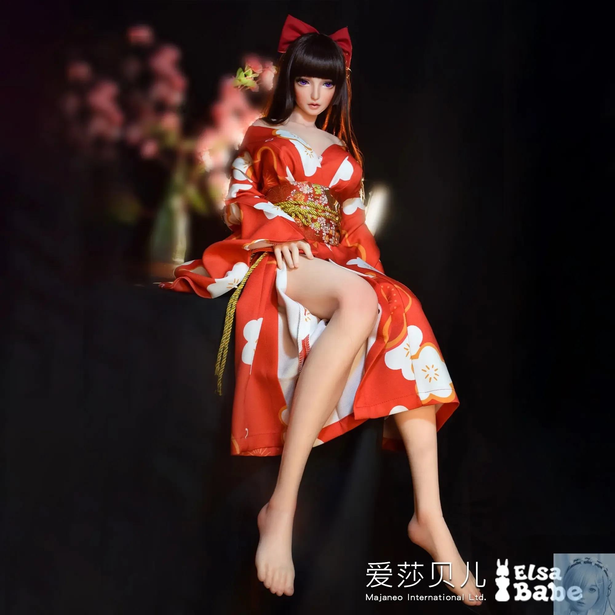ElsaBabe 90cm 102cm Fantasy Style TPE or Platinum Silicone Sex Doll Chinami view 3