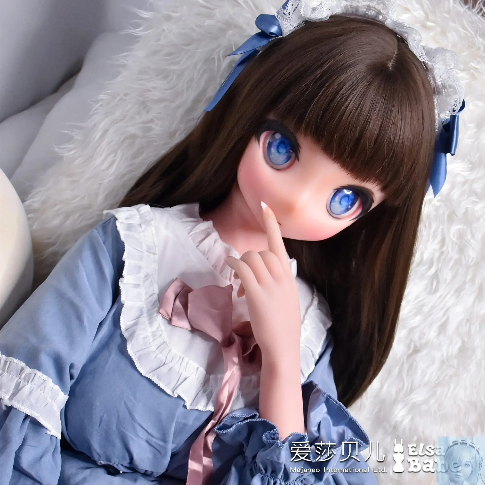 ElsaBabe 125cm 140cm 148cm 150cm 153cm Anime Style TPE or Platinum Silicone Sex Doll Arisugawa Yumeko view 3