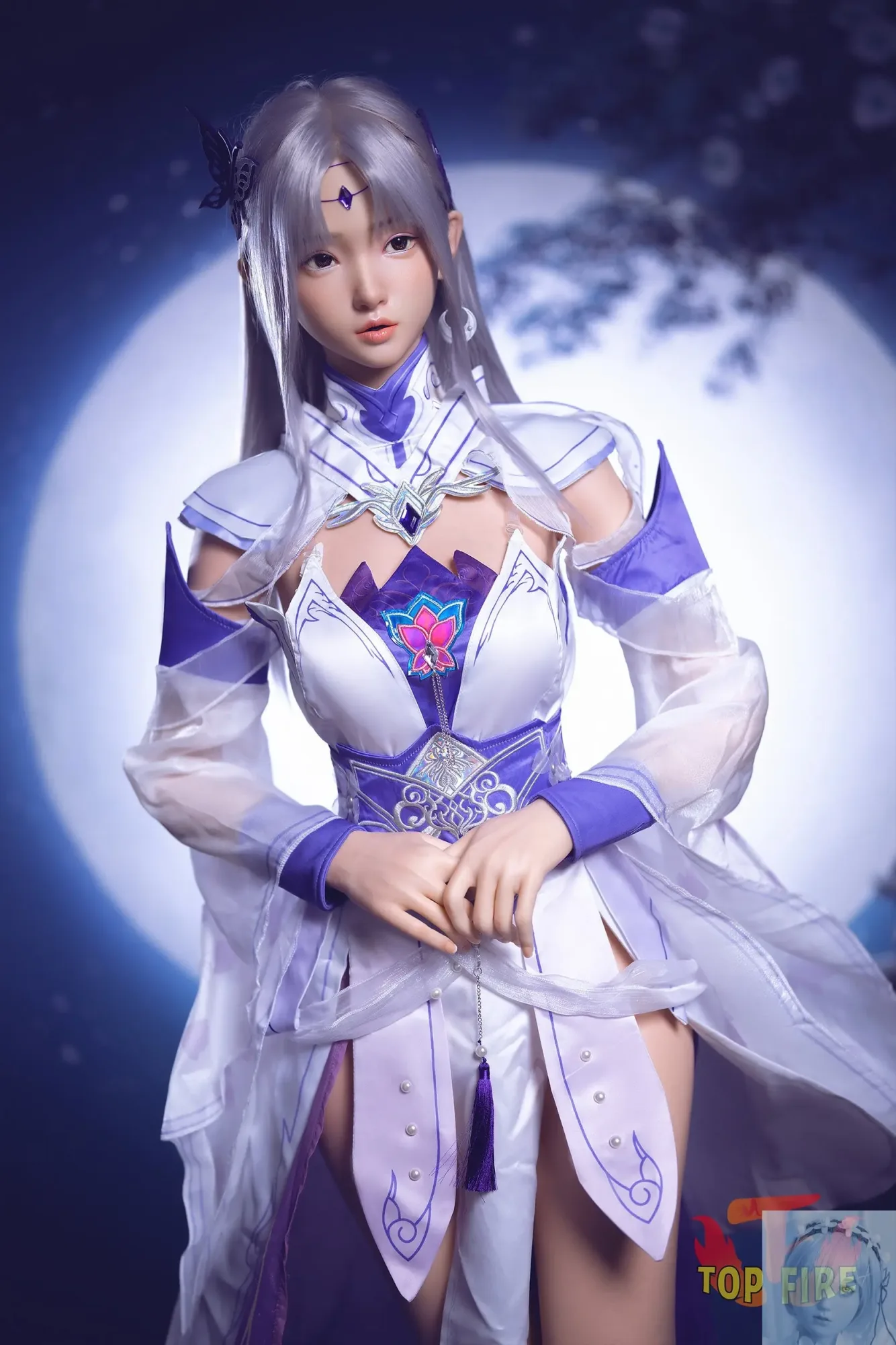 TopFire 164cm B Cup Full Silicone Sex Doll Nova view 3