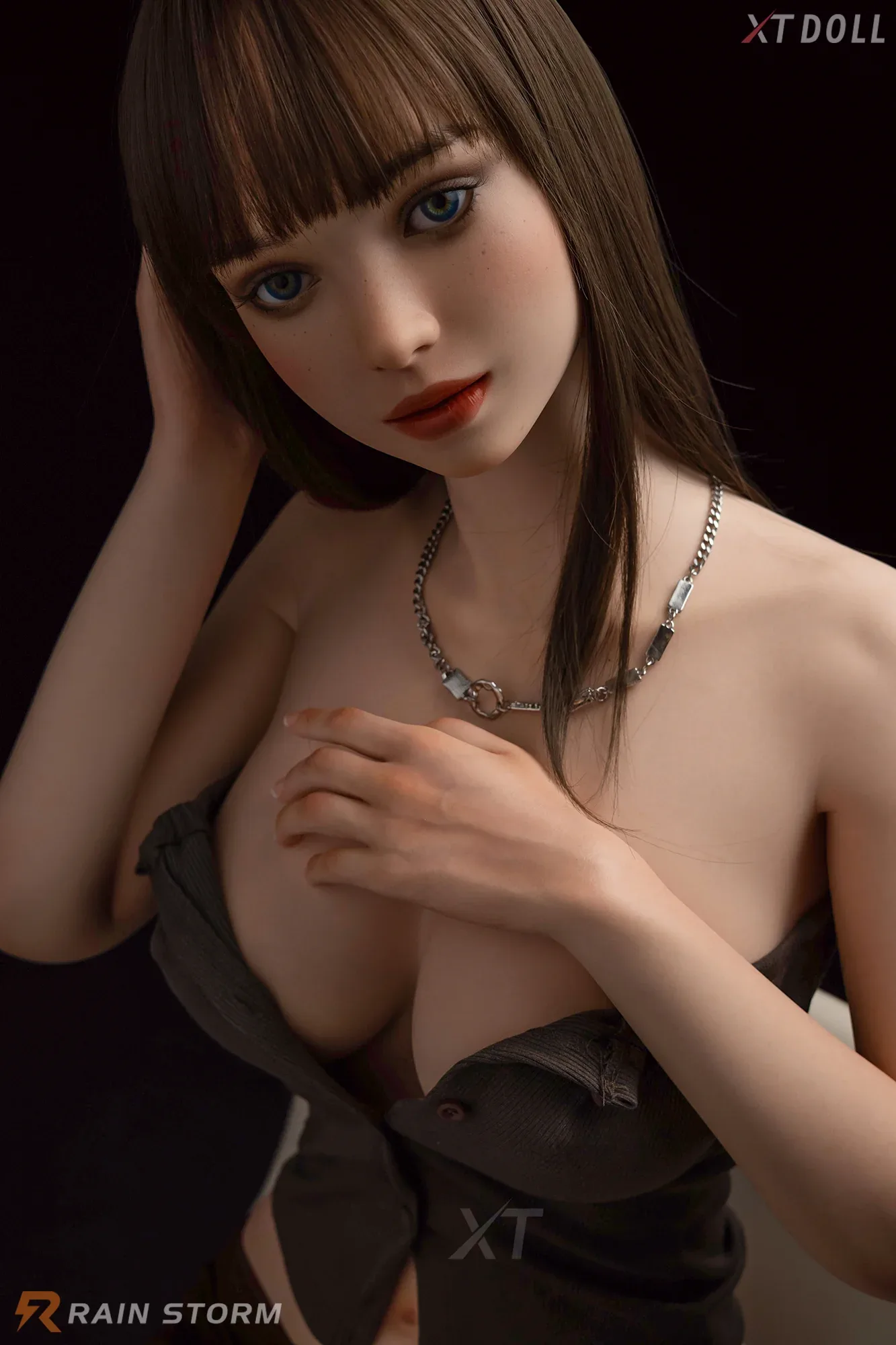 XT Doll 163cm 5ft3 F Cup Elena Silicone Sex Doll view 4